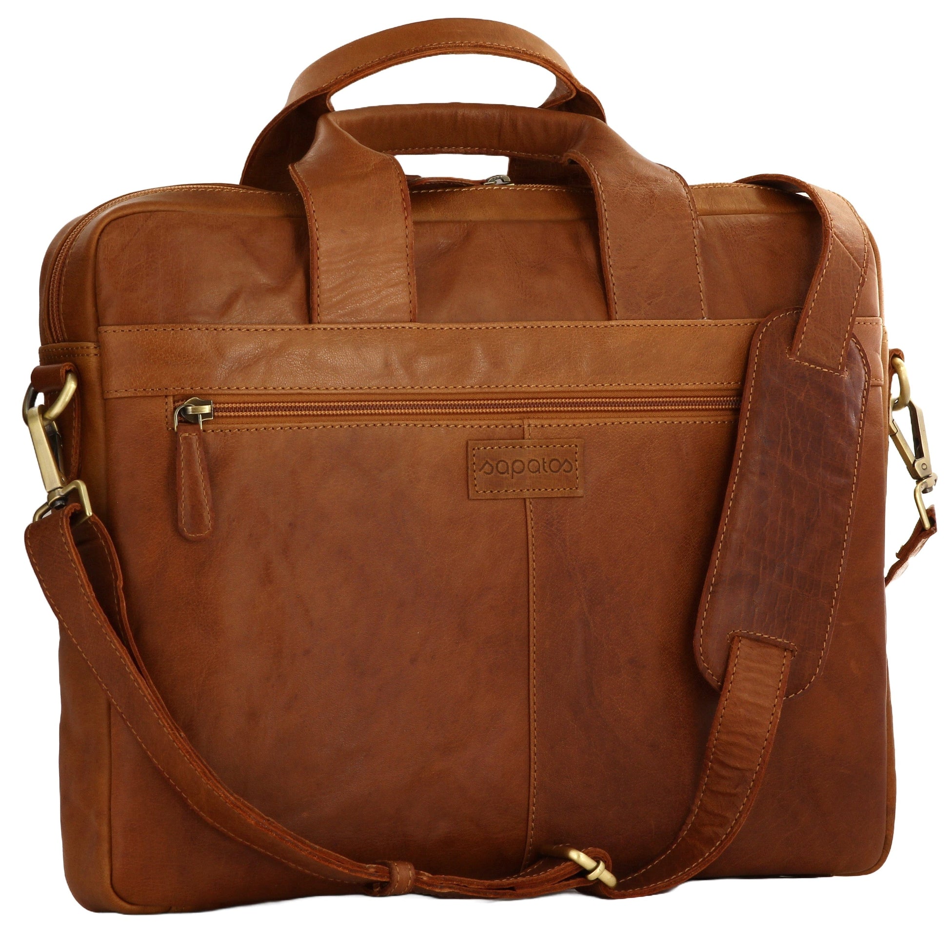 Sapatos PC-vesker Noa laptopveske | Cognac