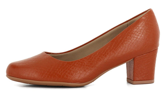 Sapatos Pumps Laura pumps Cognac Croco