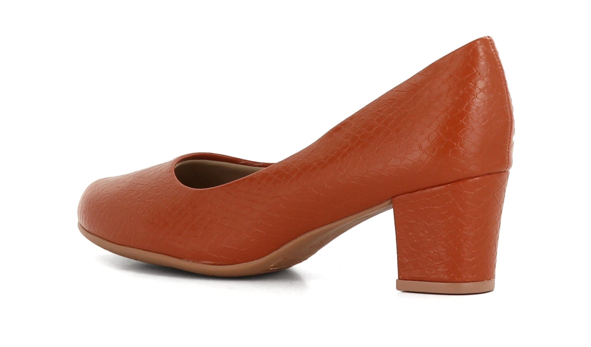 Sapatos Pumps Laura pumps Cognac Croco