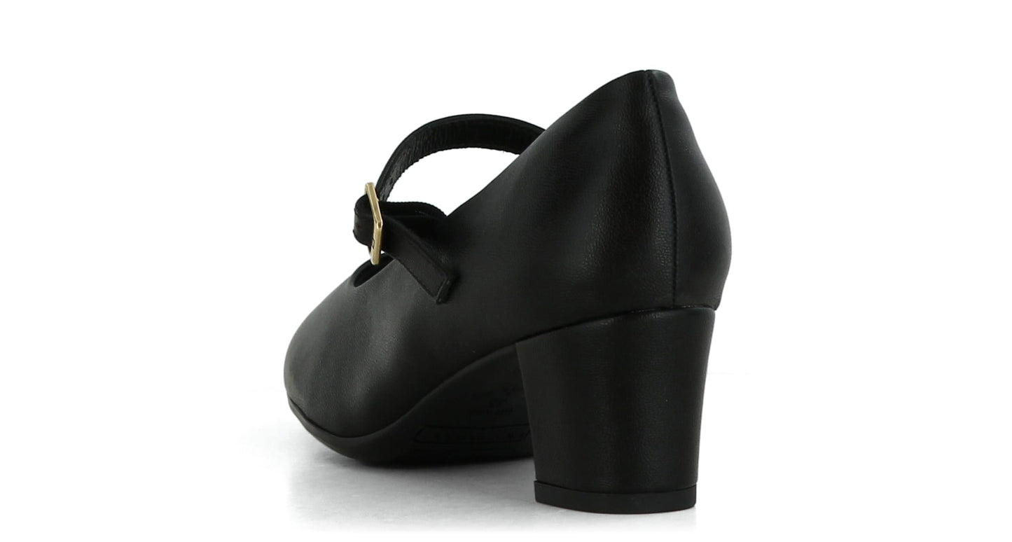 Sapatos Pumps Laura pumps med rem | Sort