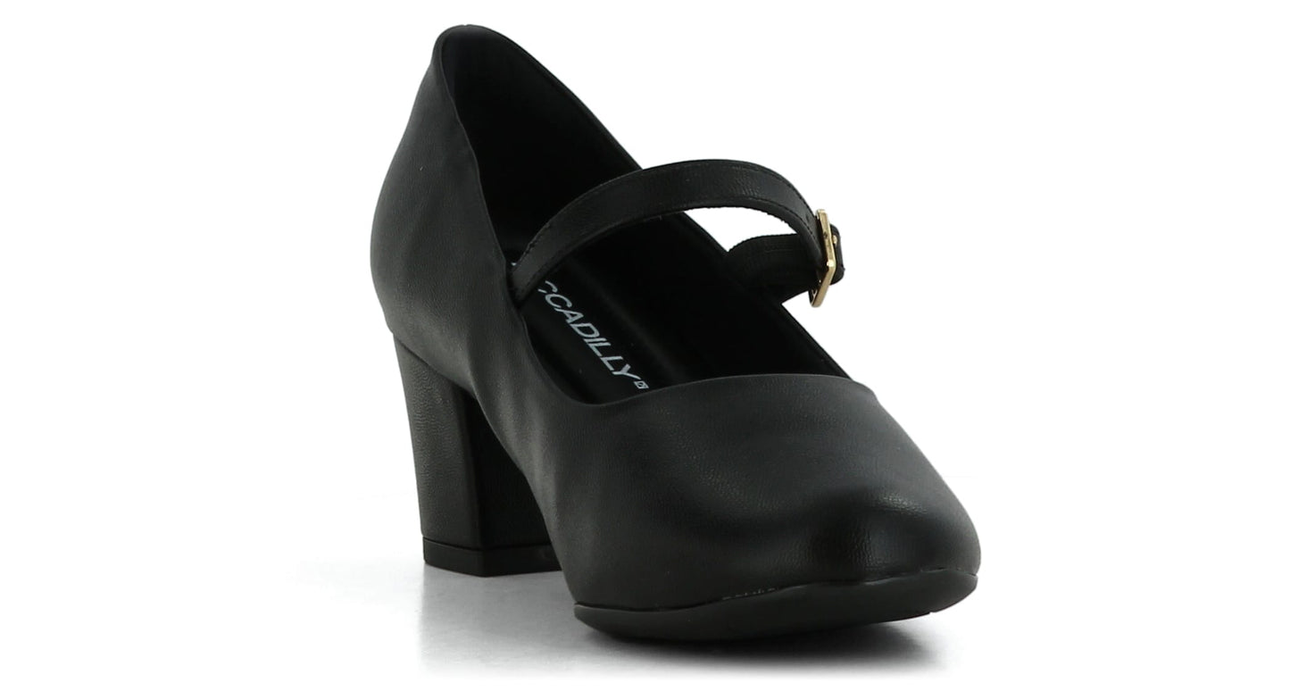 Sapatos Pumps Laura pumps med rem | Sort