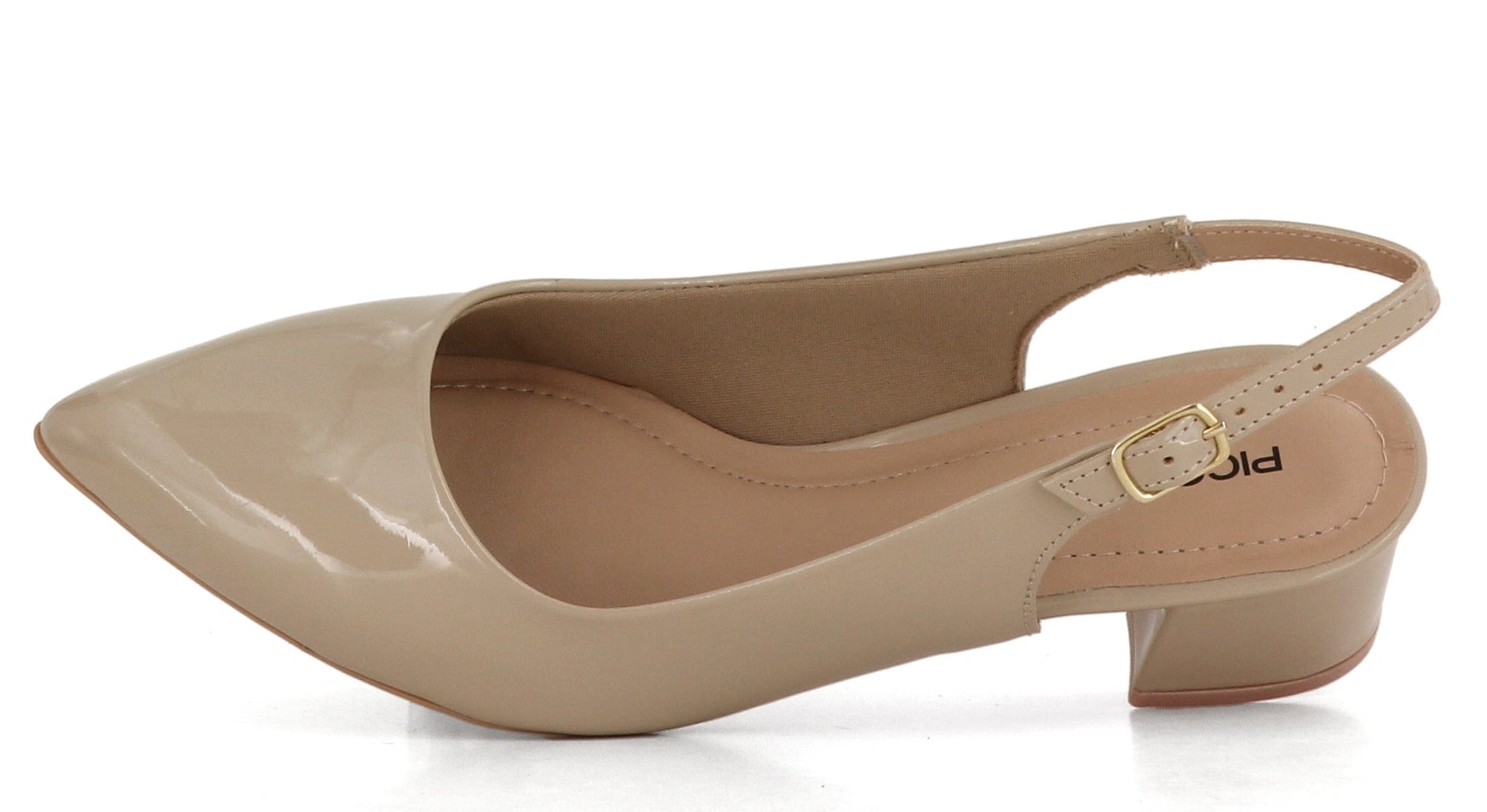 Sapatos Pumps Taya slingback | Beige lakk