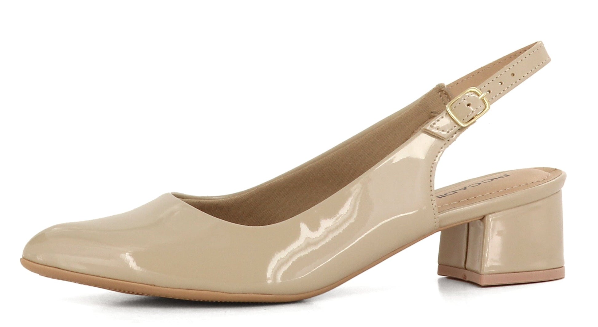 Sapatos Pumps Taya slingback | Beige lakk