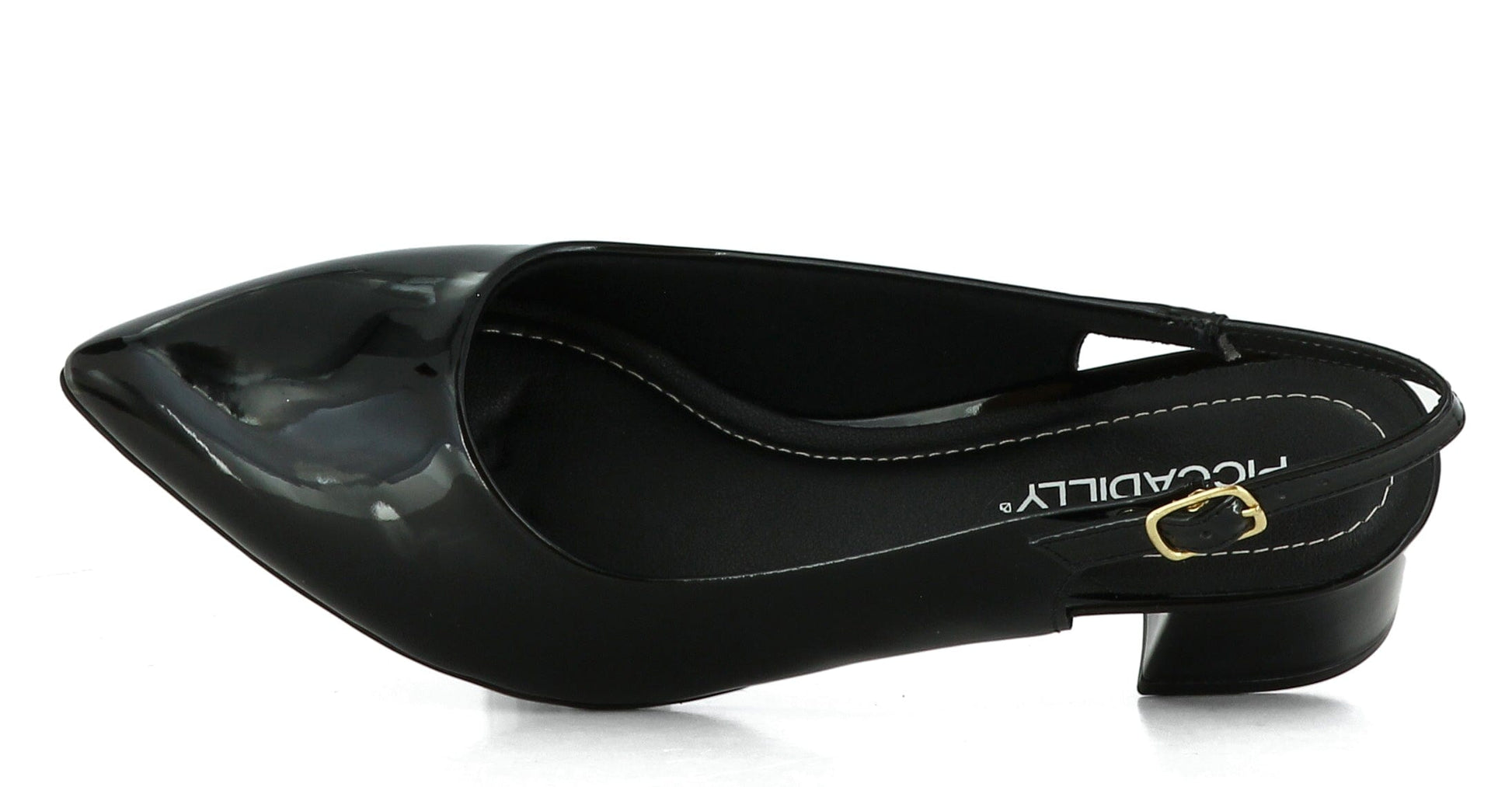 Sapatos Pumps Taya slingback | Sort lakk