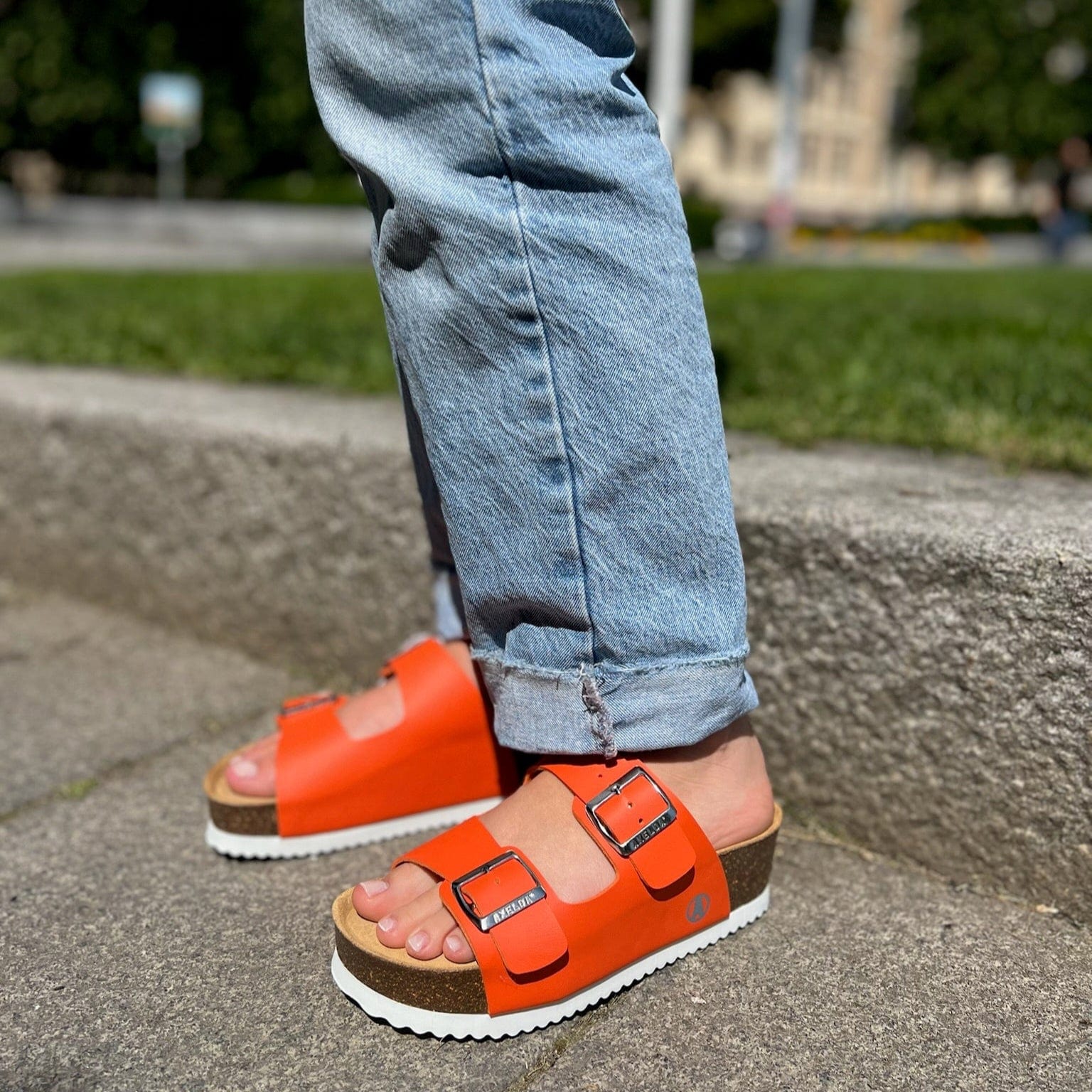 Sapatos Sandaler Andrea sandal | Orange