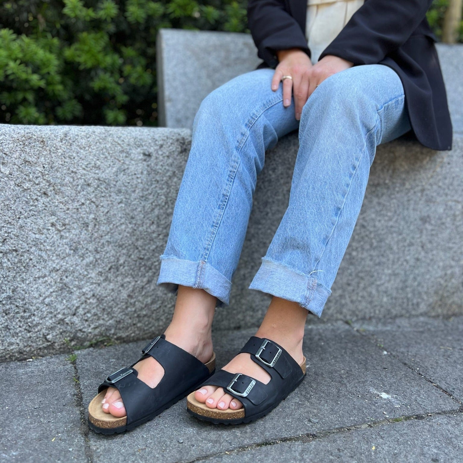 Sapatos Sandaler Andrea sandal | Sort