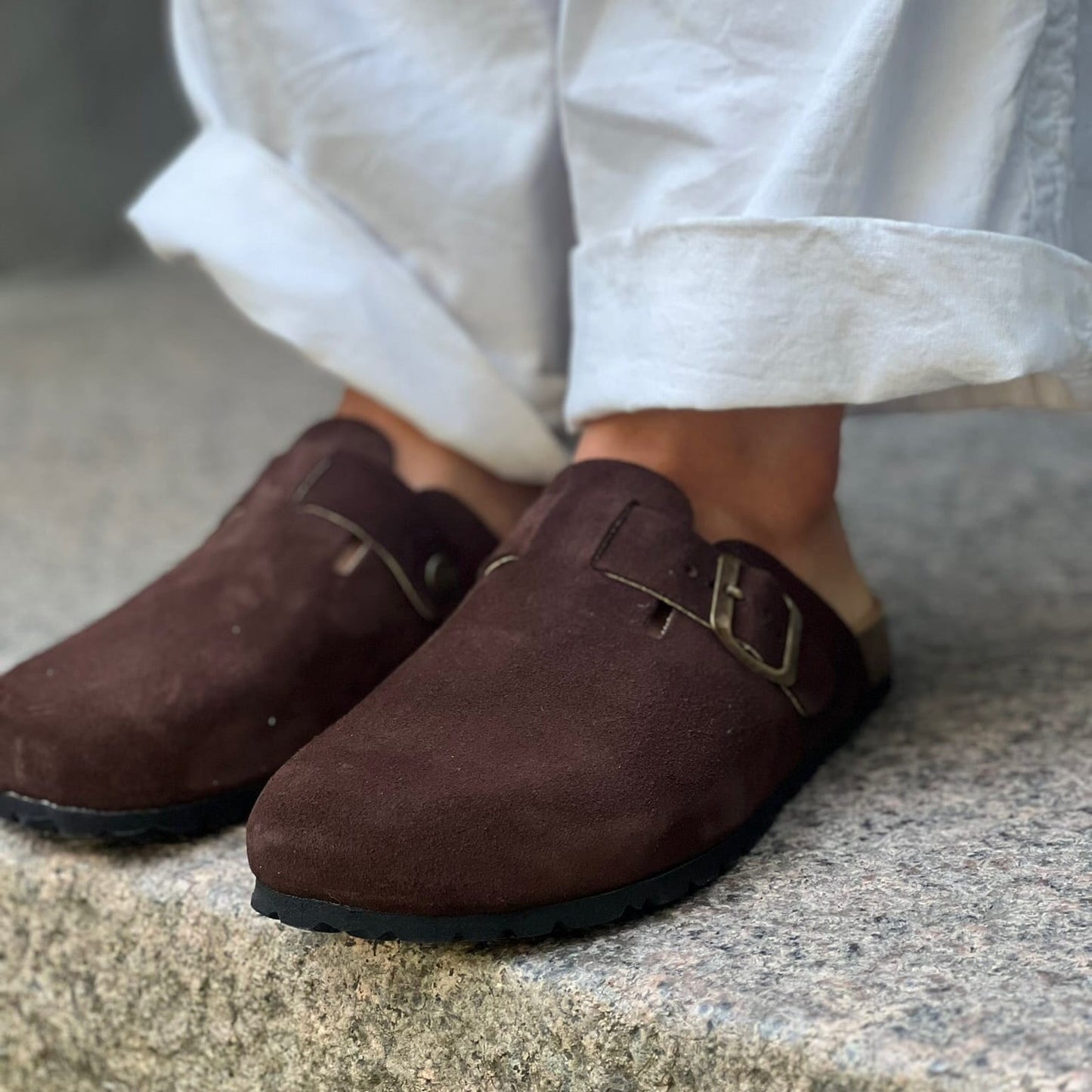 Sapatos Sandaler Evie slipper | Brun