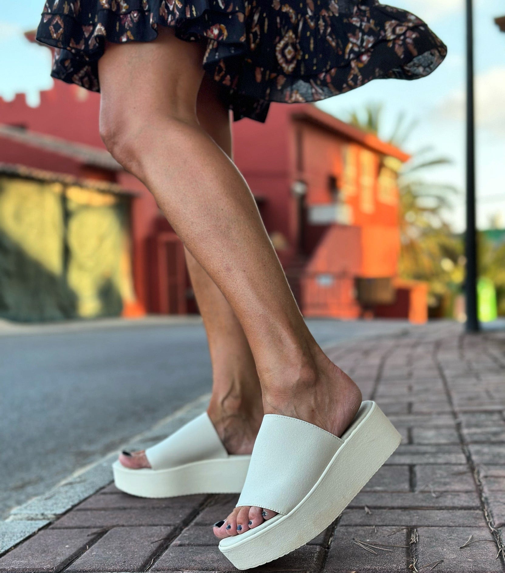 Sapatos Sandaler Gina sandal Offwhite