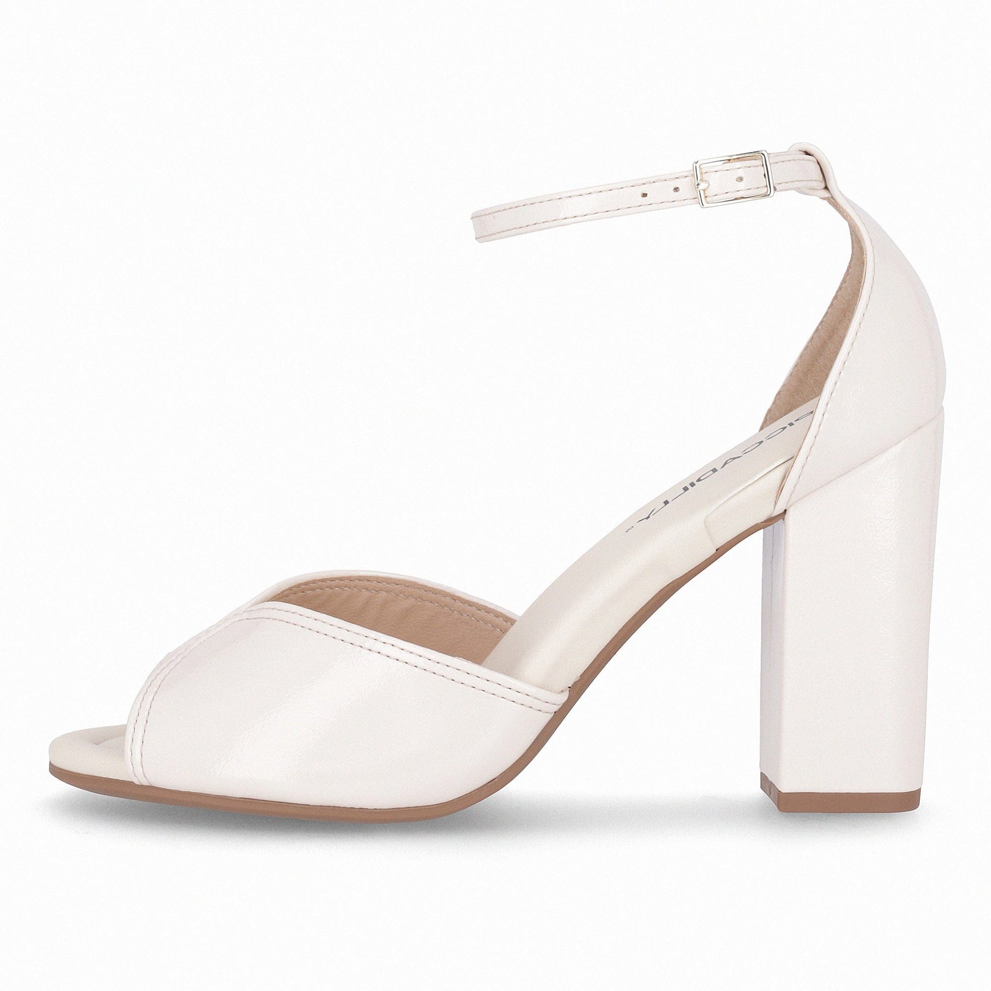 Sapatos Sandaler Rafa sandal | Offwhite lakk