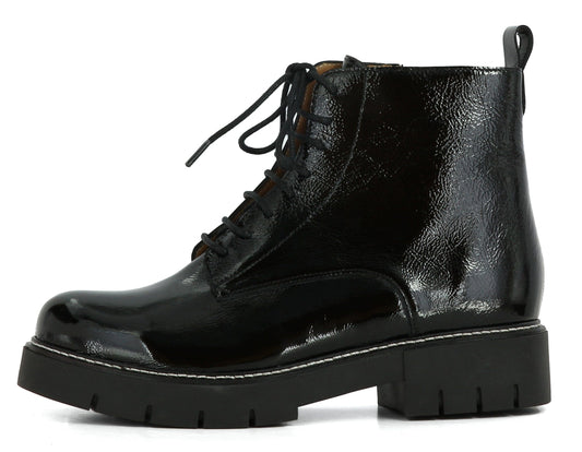 Sapatos Skoletter Debbie skolett | Sort lakk