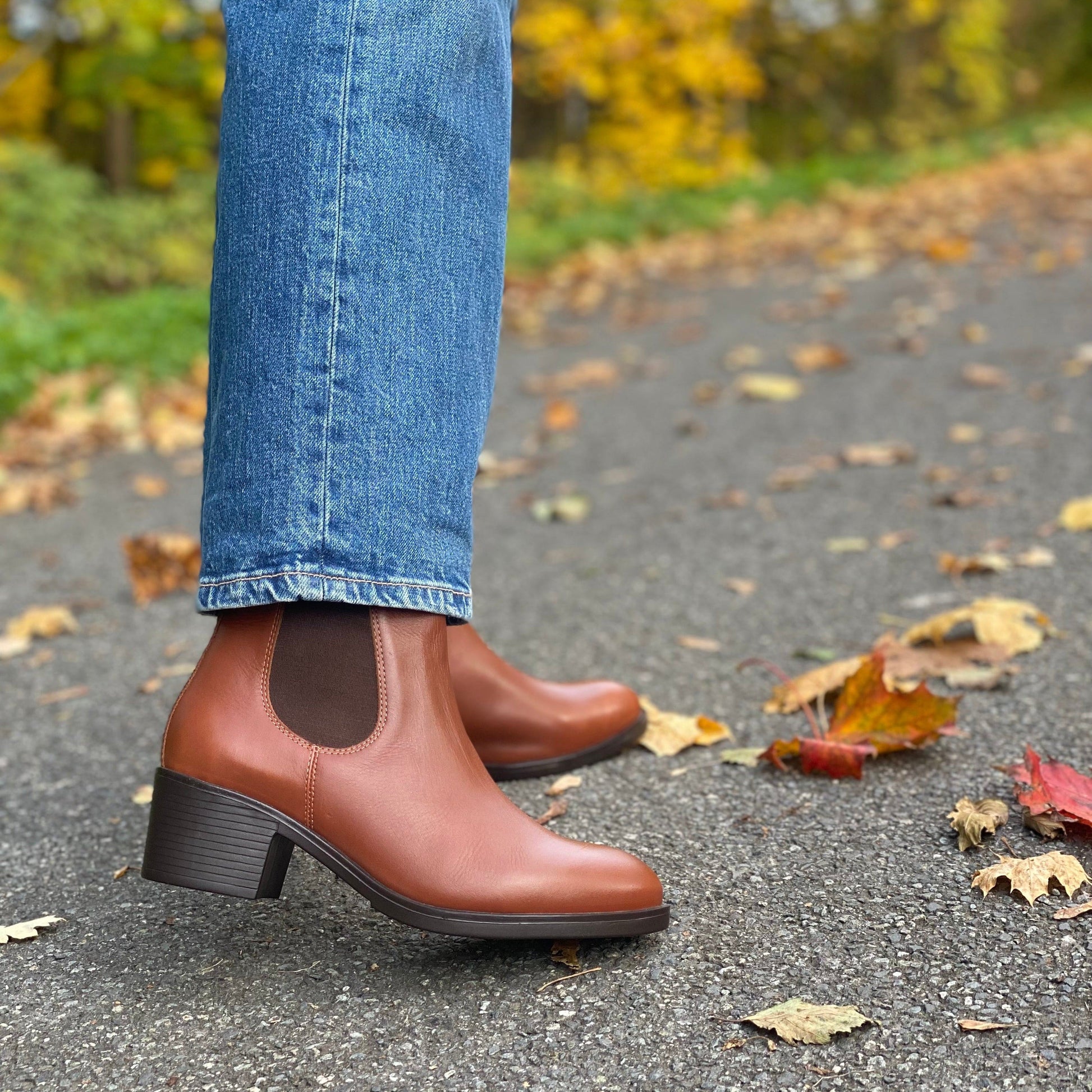 Sapatos Skoletter Sara skolett | Cognac