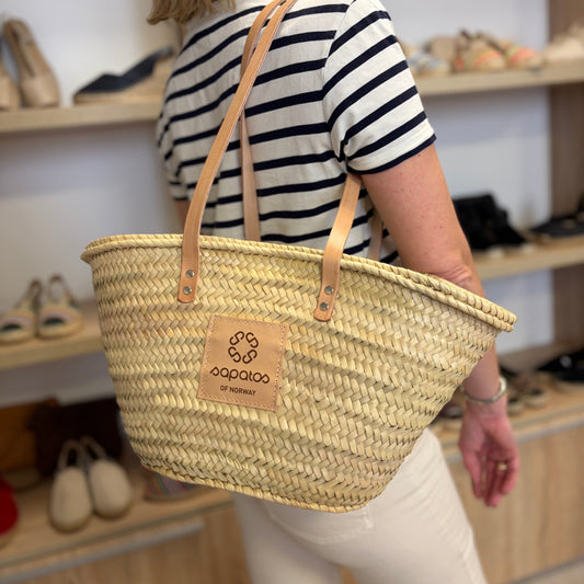 Sapatos Skuldervesker Gabriela Stråveske | Beige