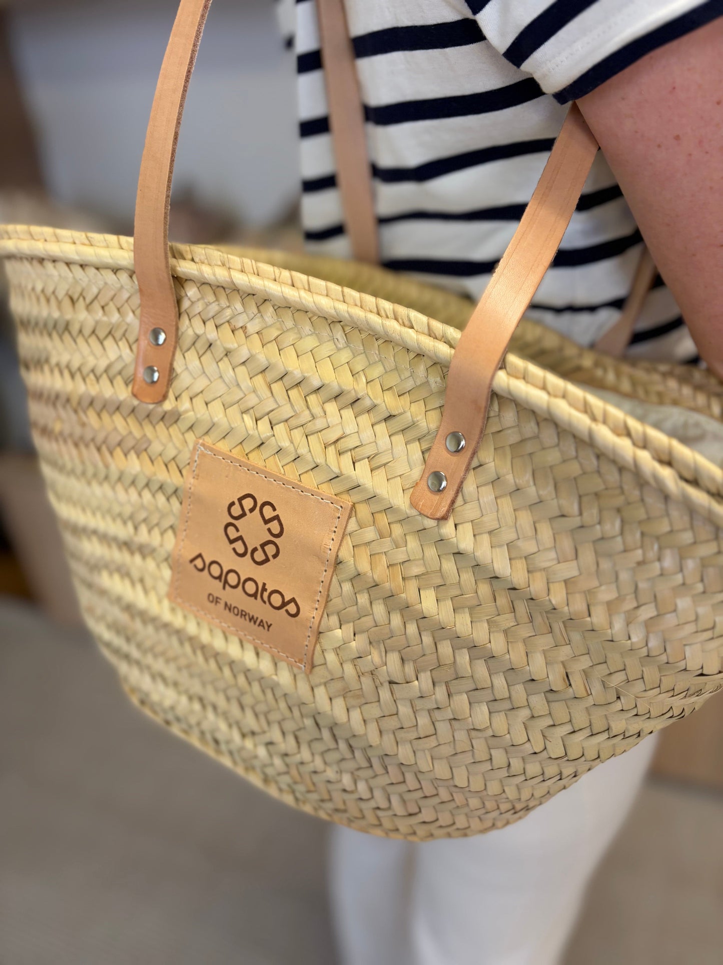 Sapatos Skuldervesker Gabriela Stråveske | Beige