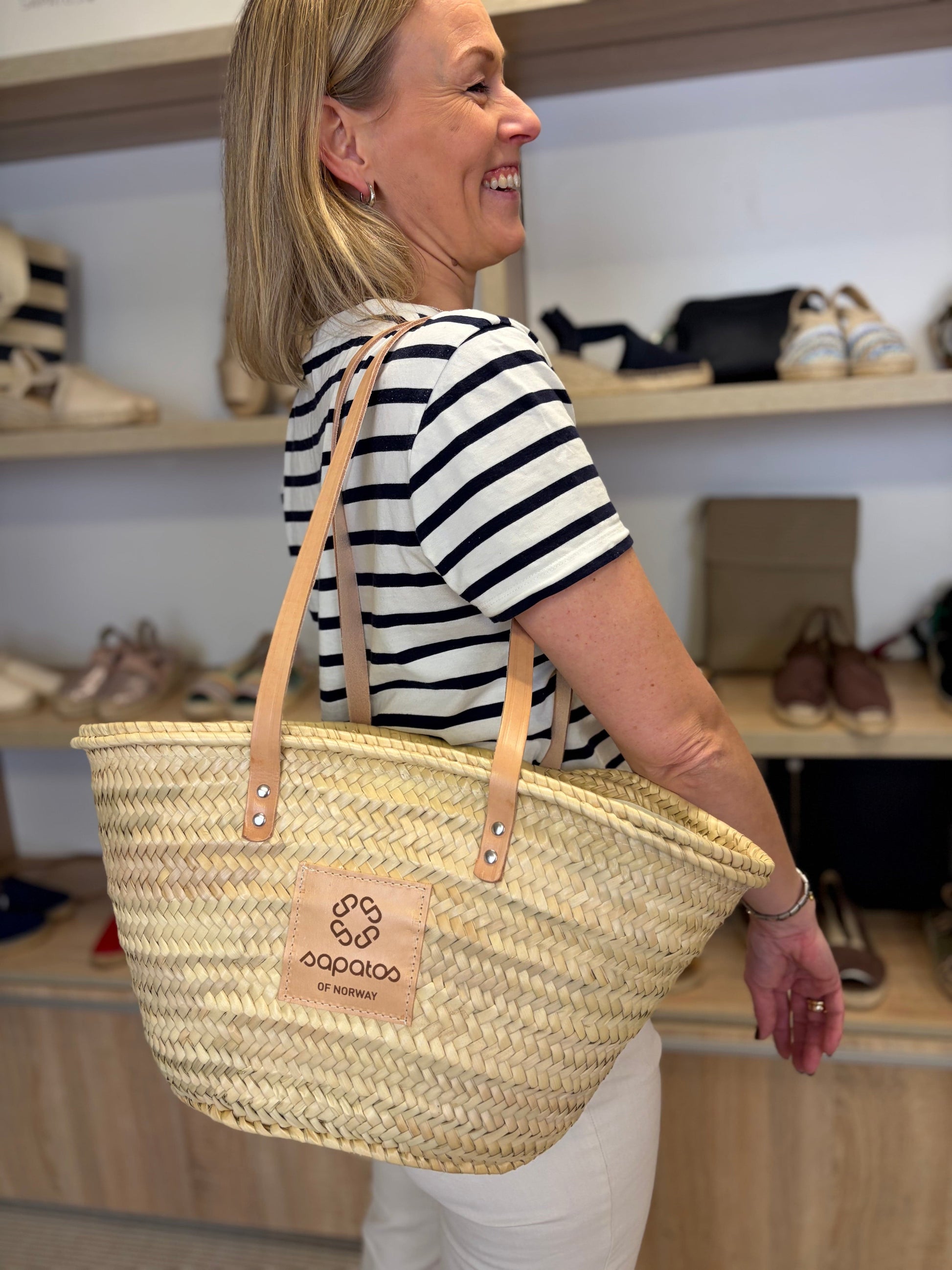 Sapatos Skuldervesker Gabriela Stråveske | Beige