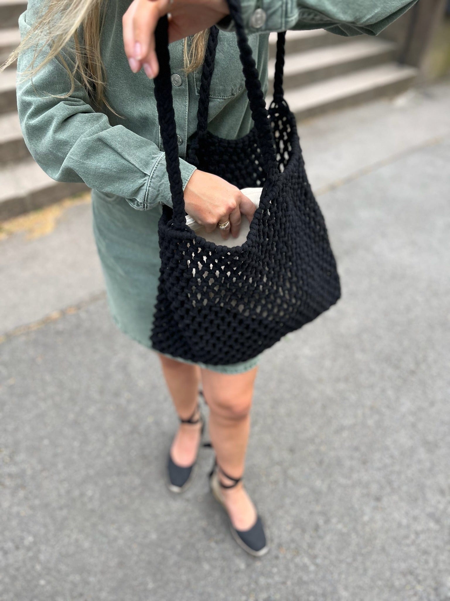 Sapatos Skuldervesker Iris shopper | Sort