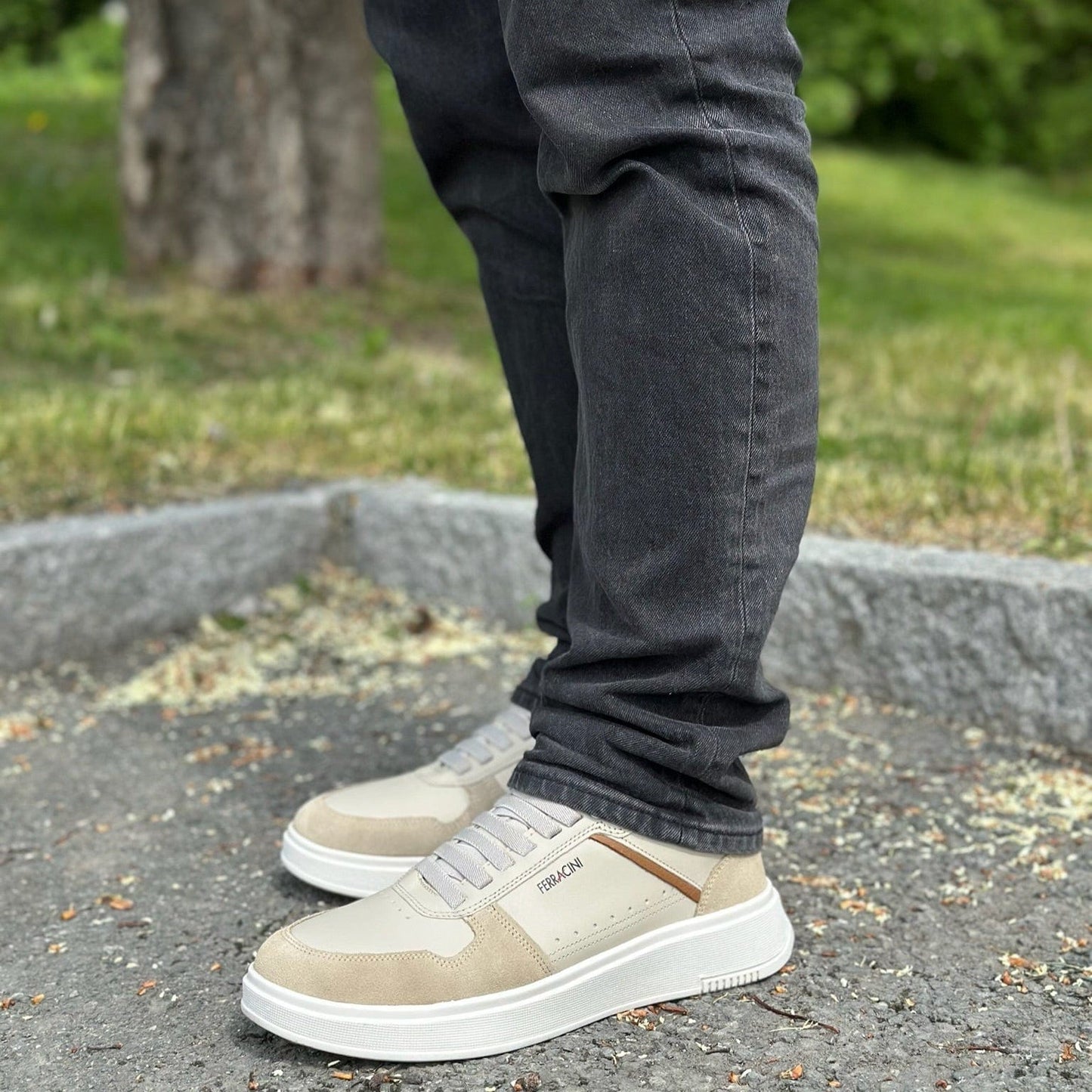 Sapatos Sneakers Logan sneaker | Beige
