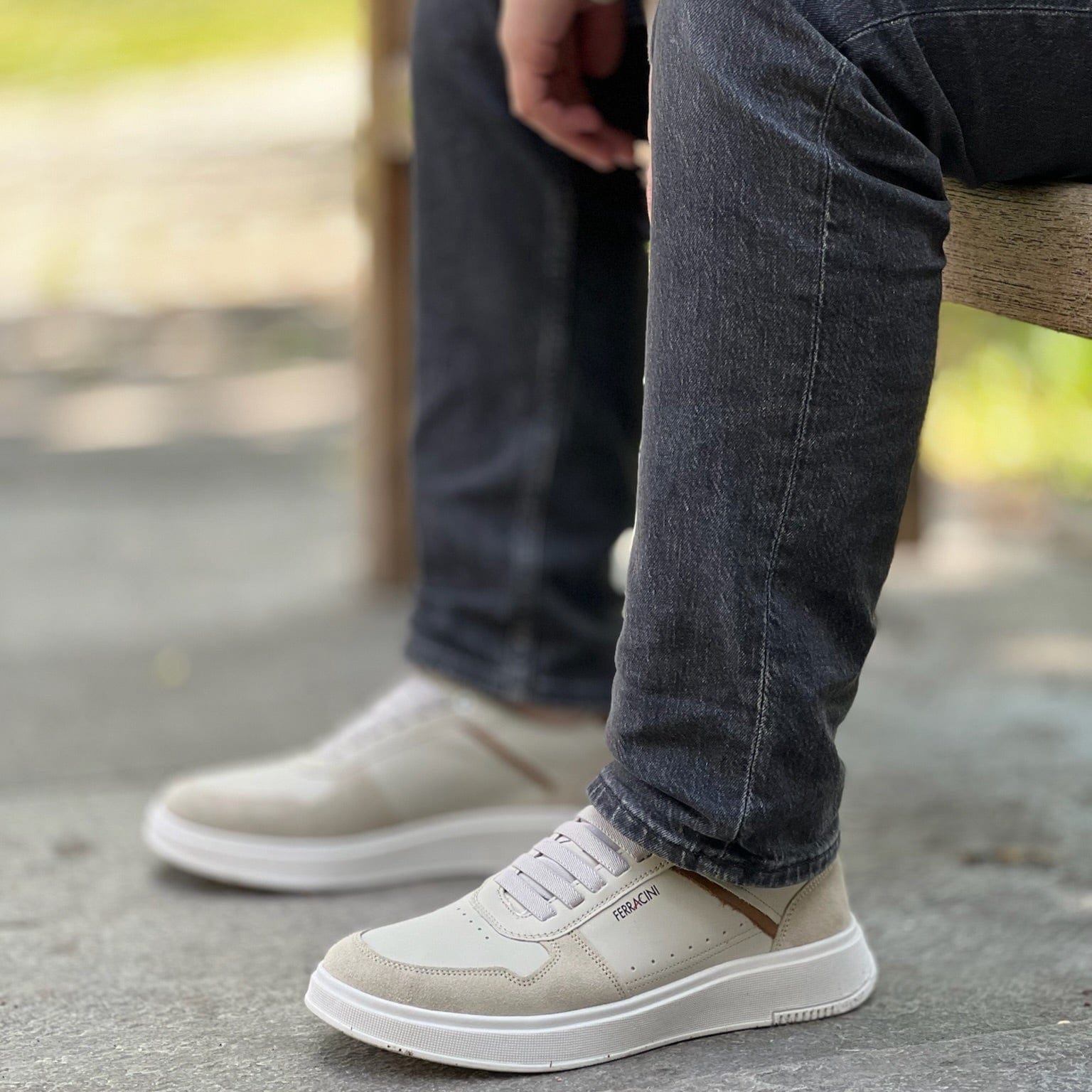 Sapatos Sneakers Logan sneaker | Beige