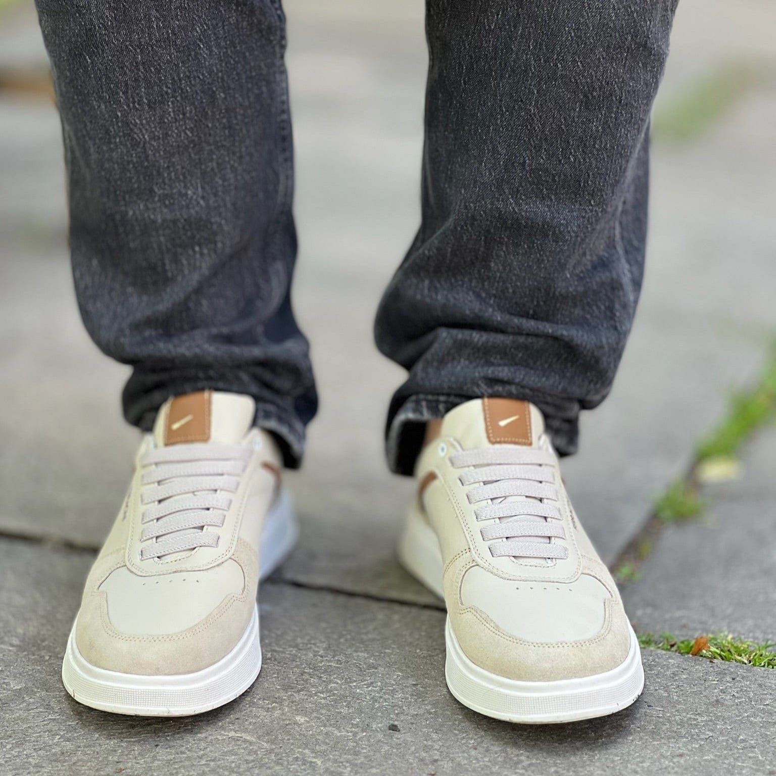 Sapatos Sneakers Logan sneaker | Beige