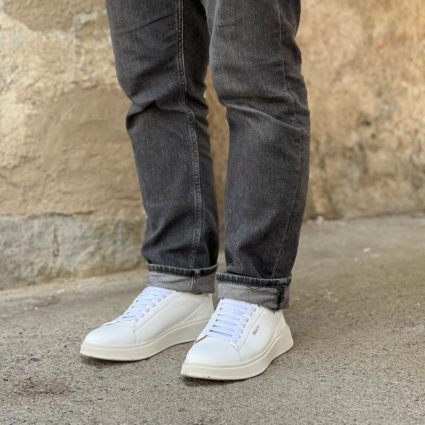 Sapatos Sneakers Logan sneaker | Hvit