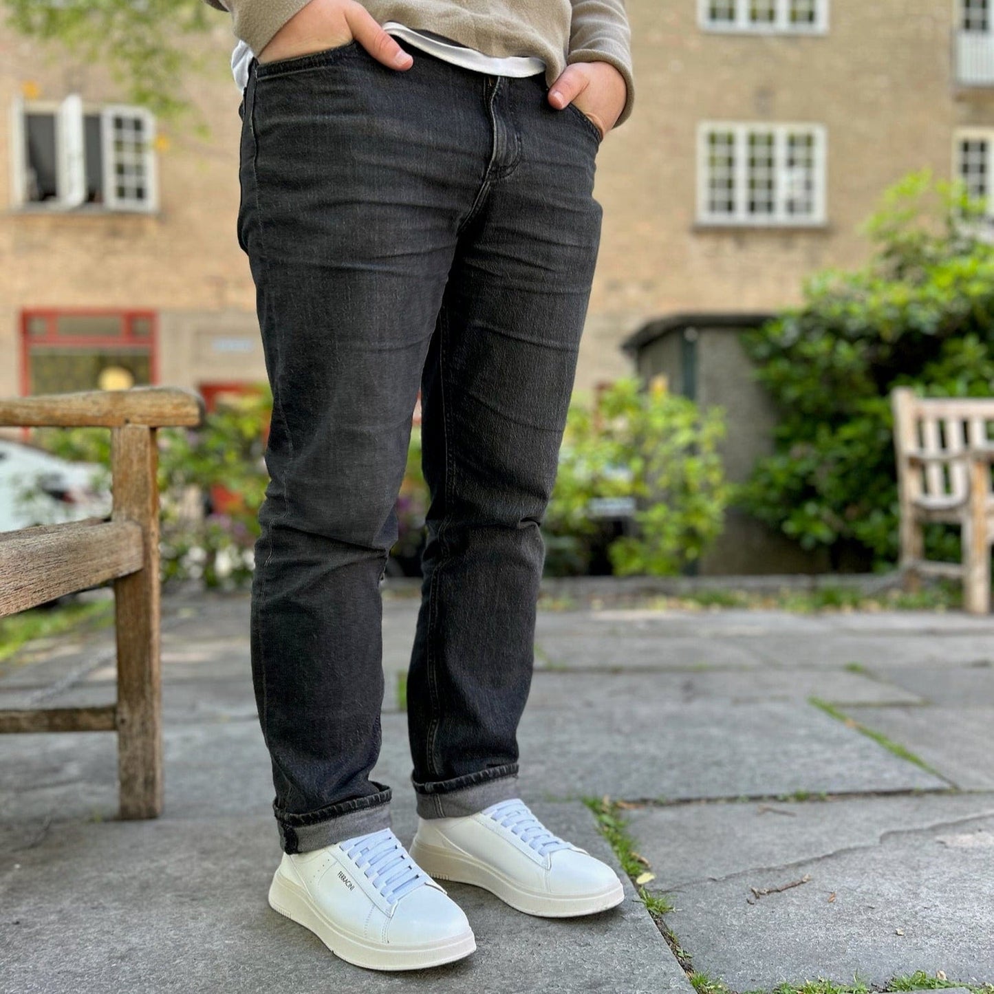 Sapatos Sneakers Logan sneaker | Hvit