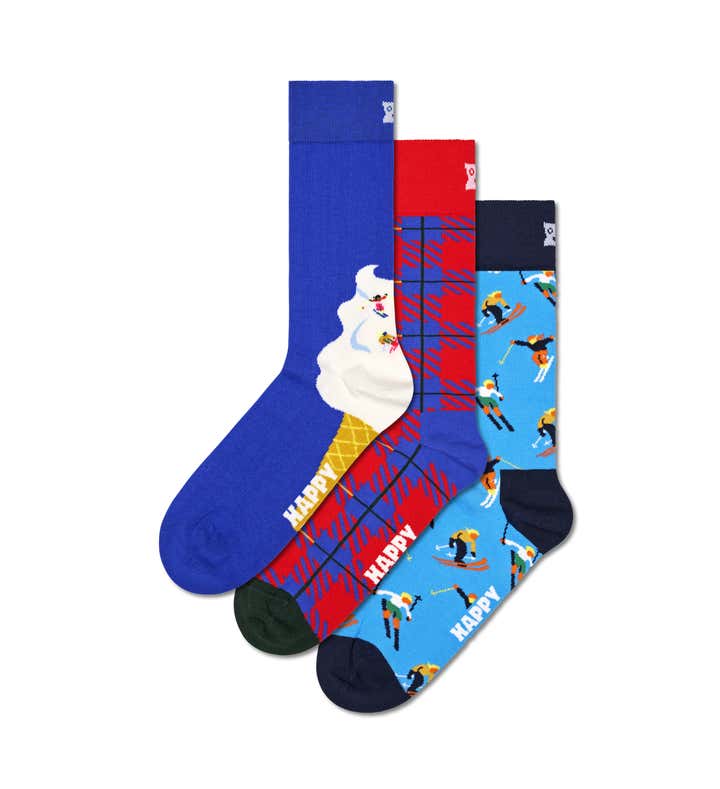 Sapatos Sokker 3-pack Downhill Skiing Socks Gift Set (41-46)