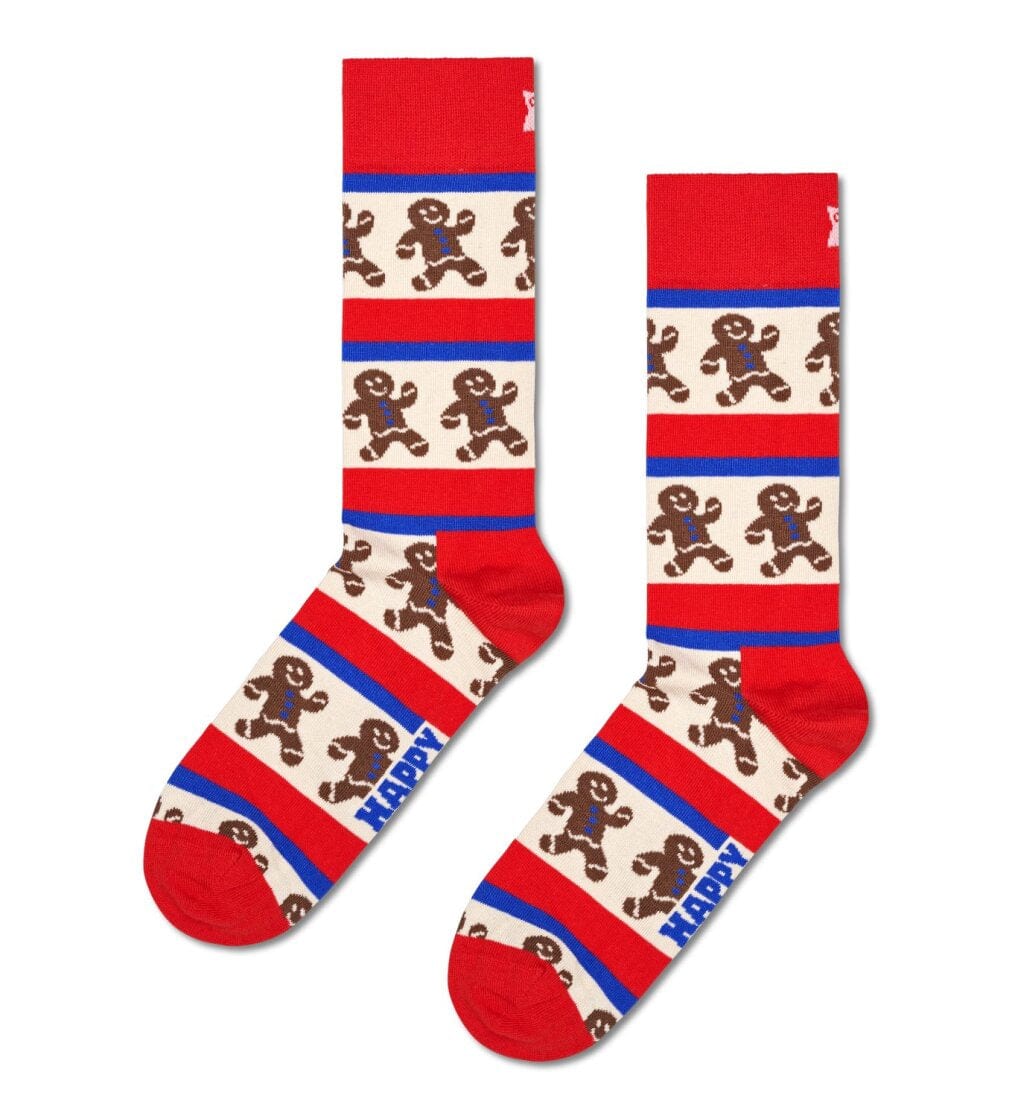 Sapatos Sokker Gingerbread Stripe Sock