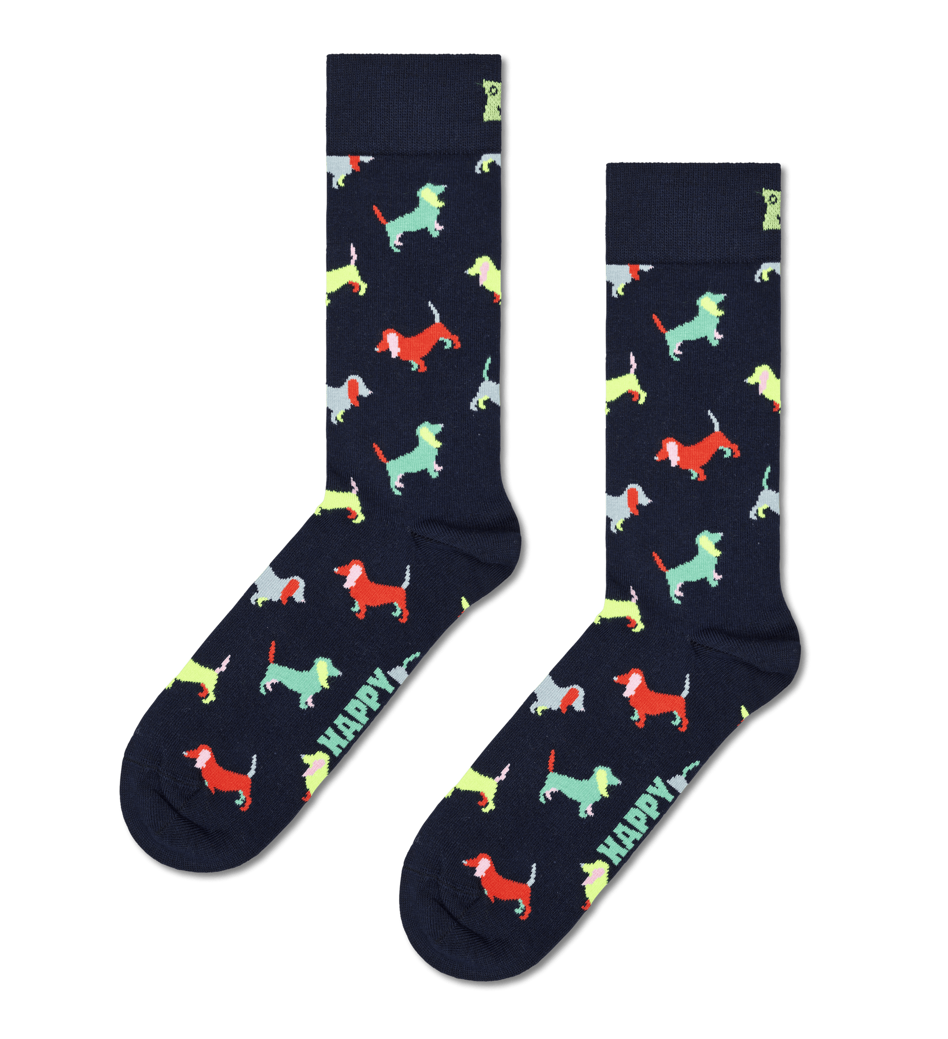 Sapatos Sokker Puppy love sock (41-46), Sort