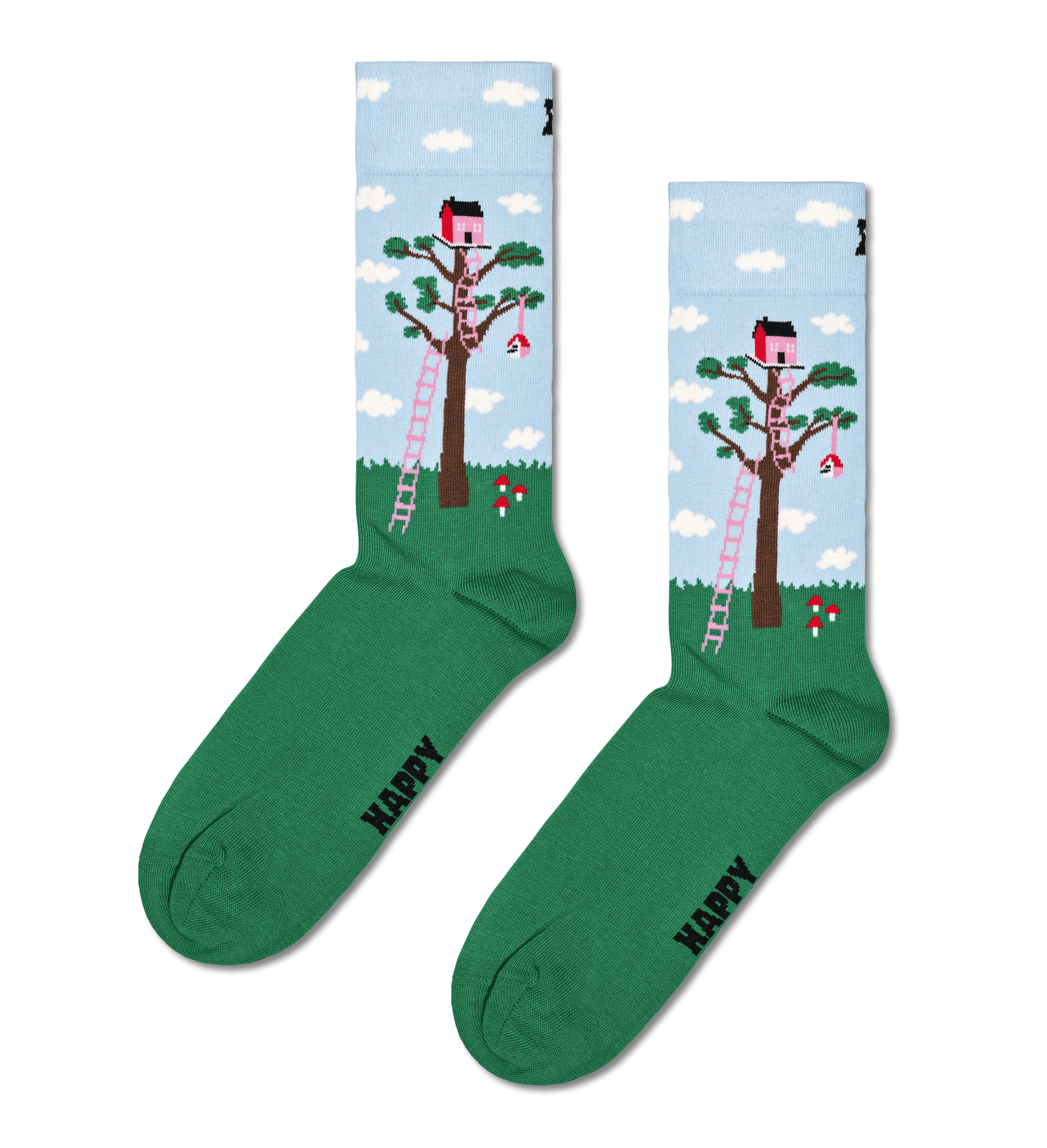 Sapatos Sokker Treehouse Sock (36-40), Grønn