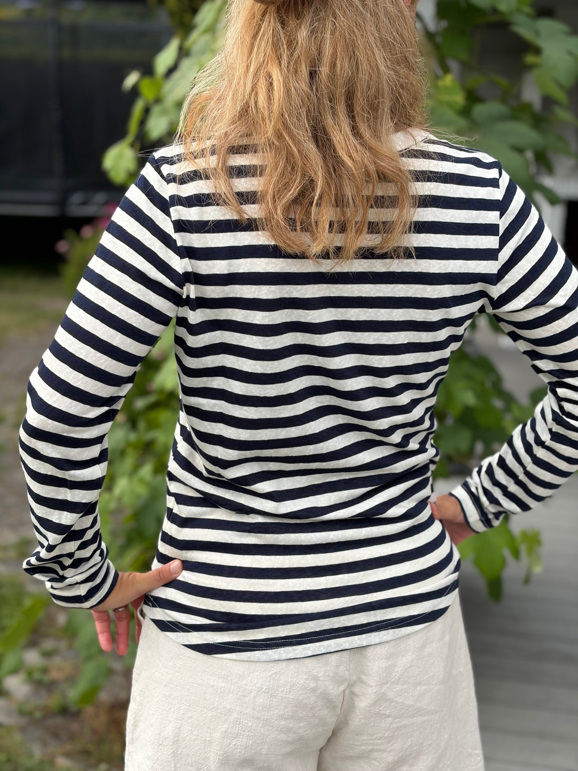 Sapatos Topper Sia longsleeve | Navy striper
