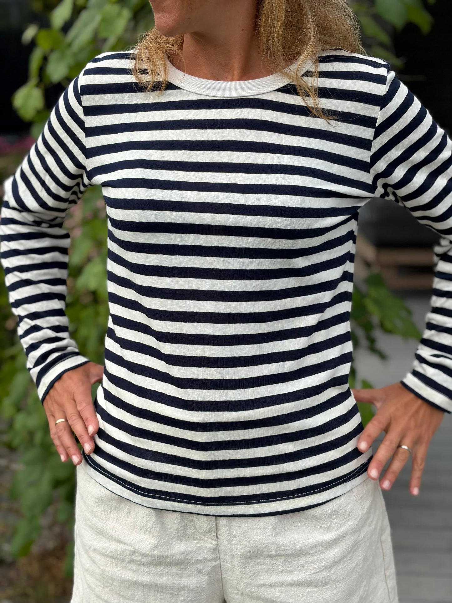 Sapatos Topper Sia longsleeve | Navy striper