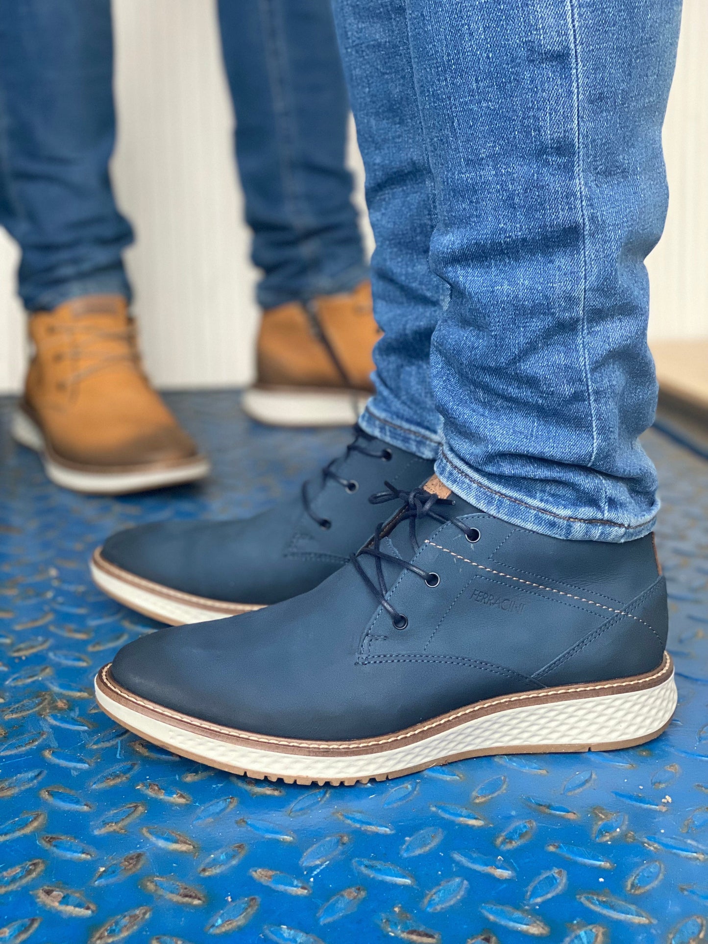 Ferracini Boots Play boots Blå Sapatos