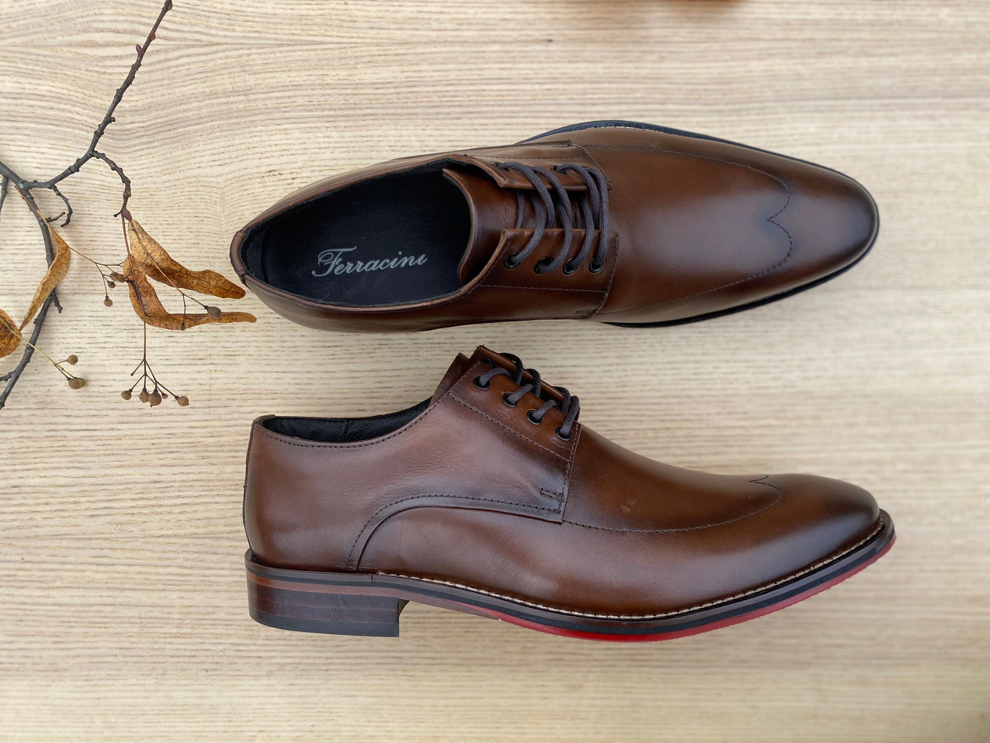 Ferracini Dressko Caravaggio sko Cognac Sapatos