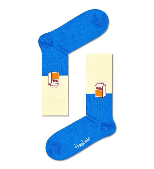 Happy Socks Sokker MILK Sock (41-46) Blå Sapatos
