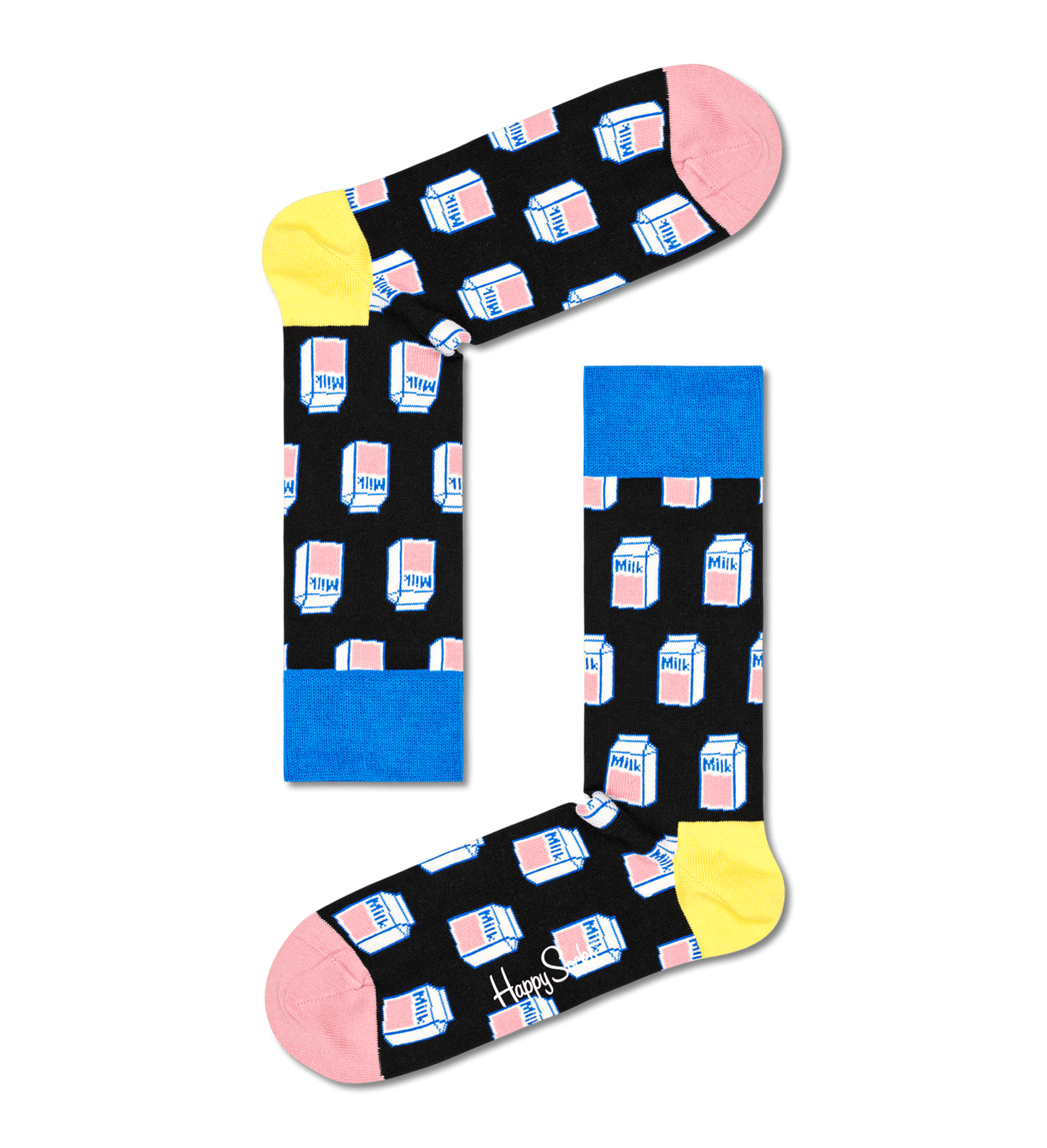 Happy Socks Sokker MILK Sock (41-46) Sort Sapatos