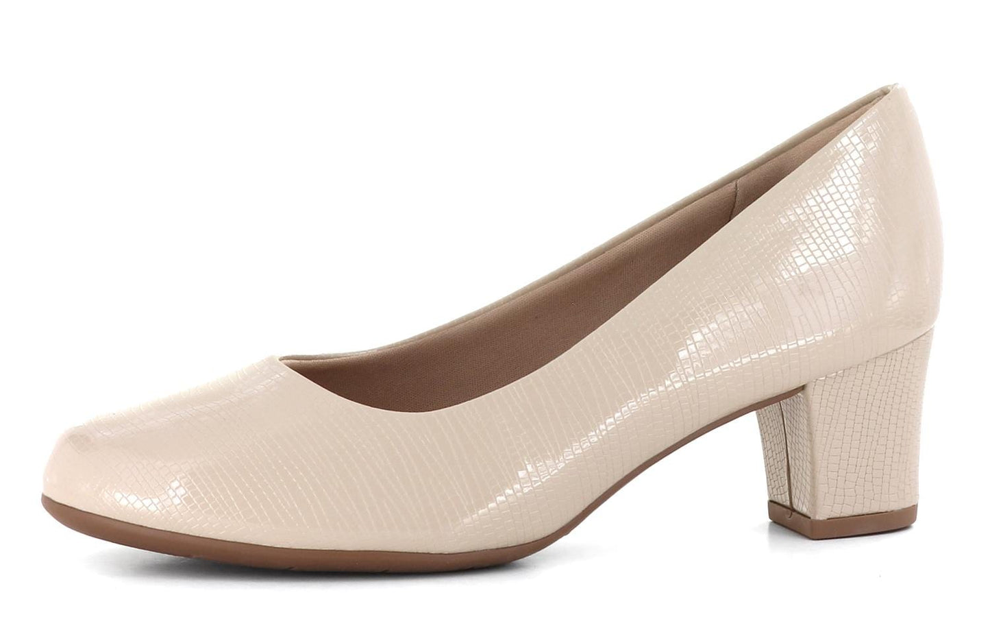 Piccadilly Pumps Klassisk pumps Beige Sapatos