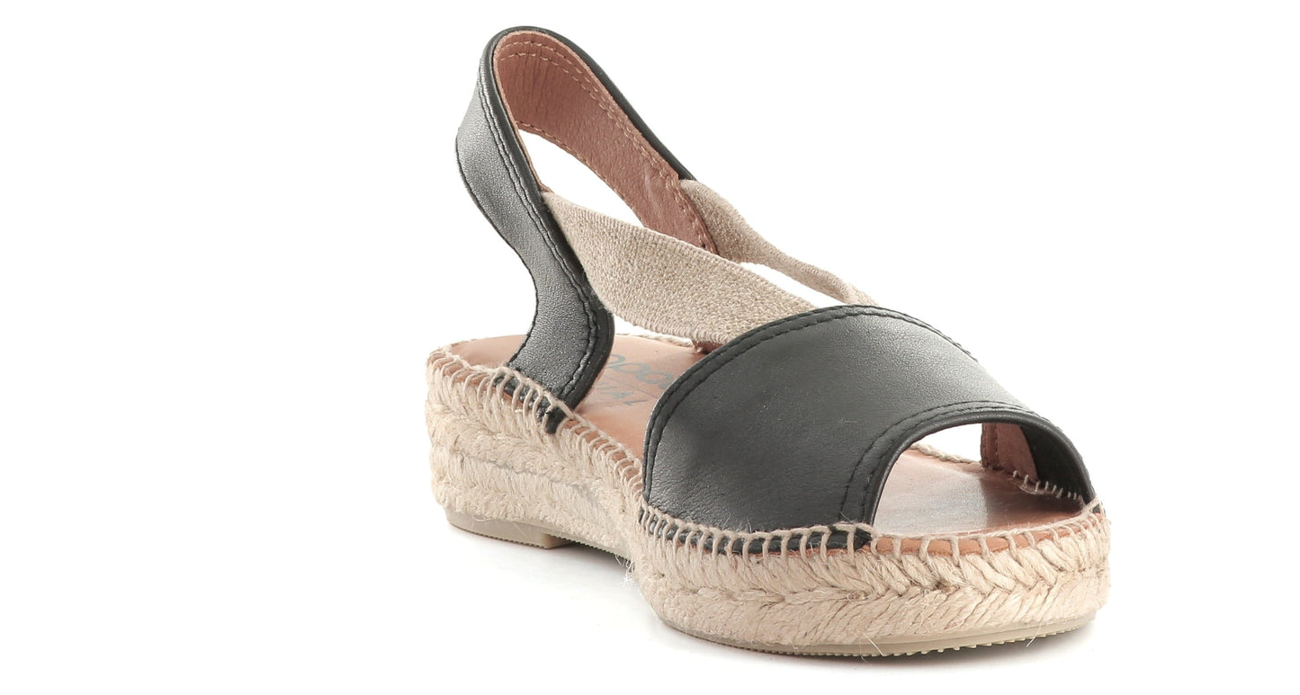 Sapatos Casual Espadrillos Demi espadrillos Sort Sapatos