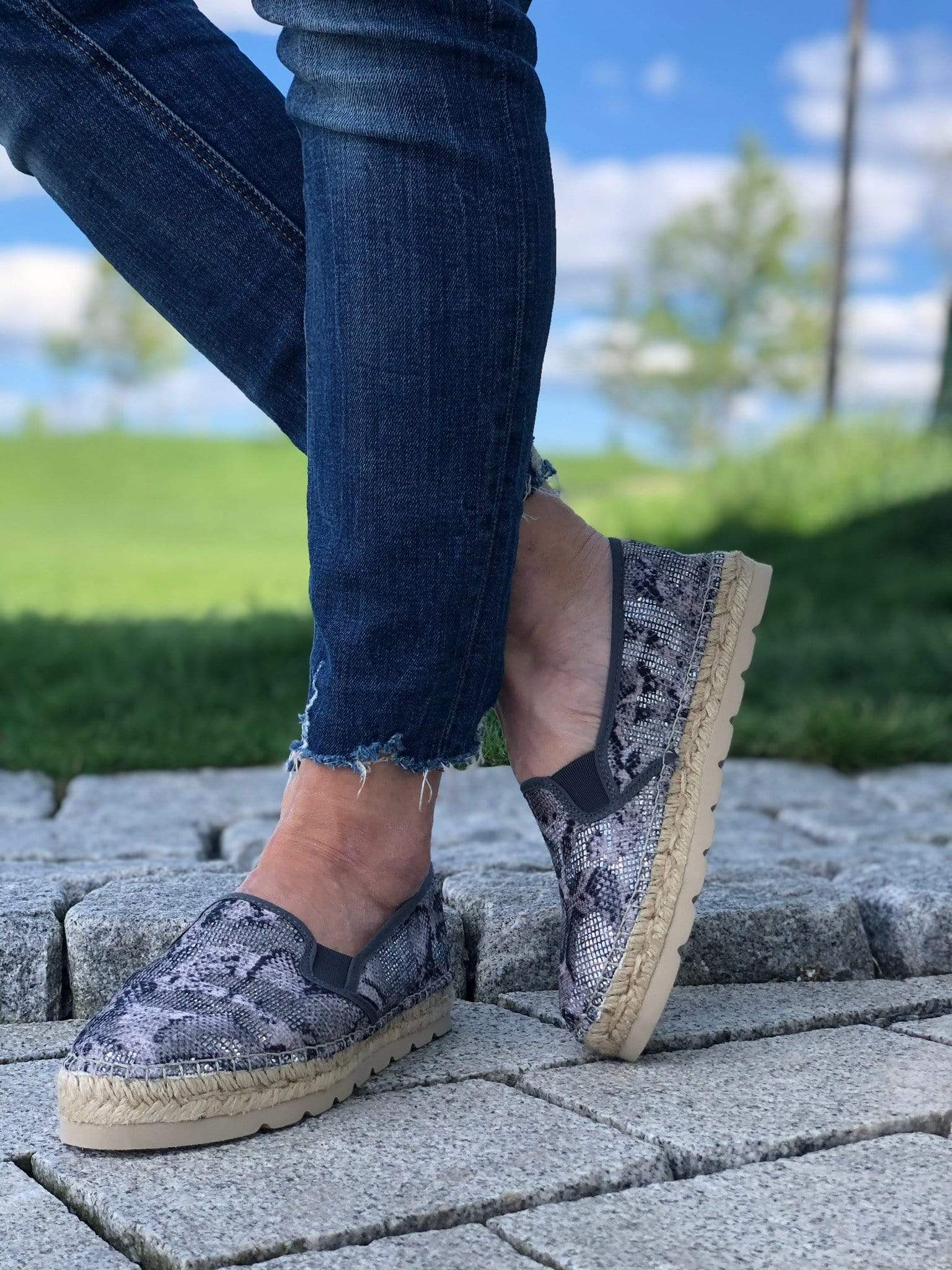 Sapatos espadrille hot sale