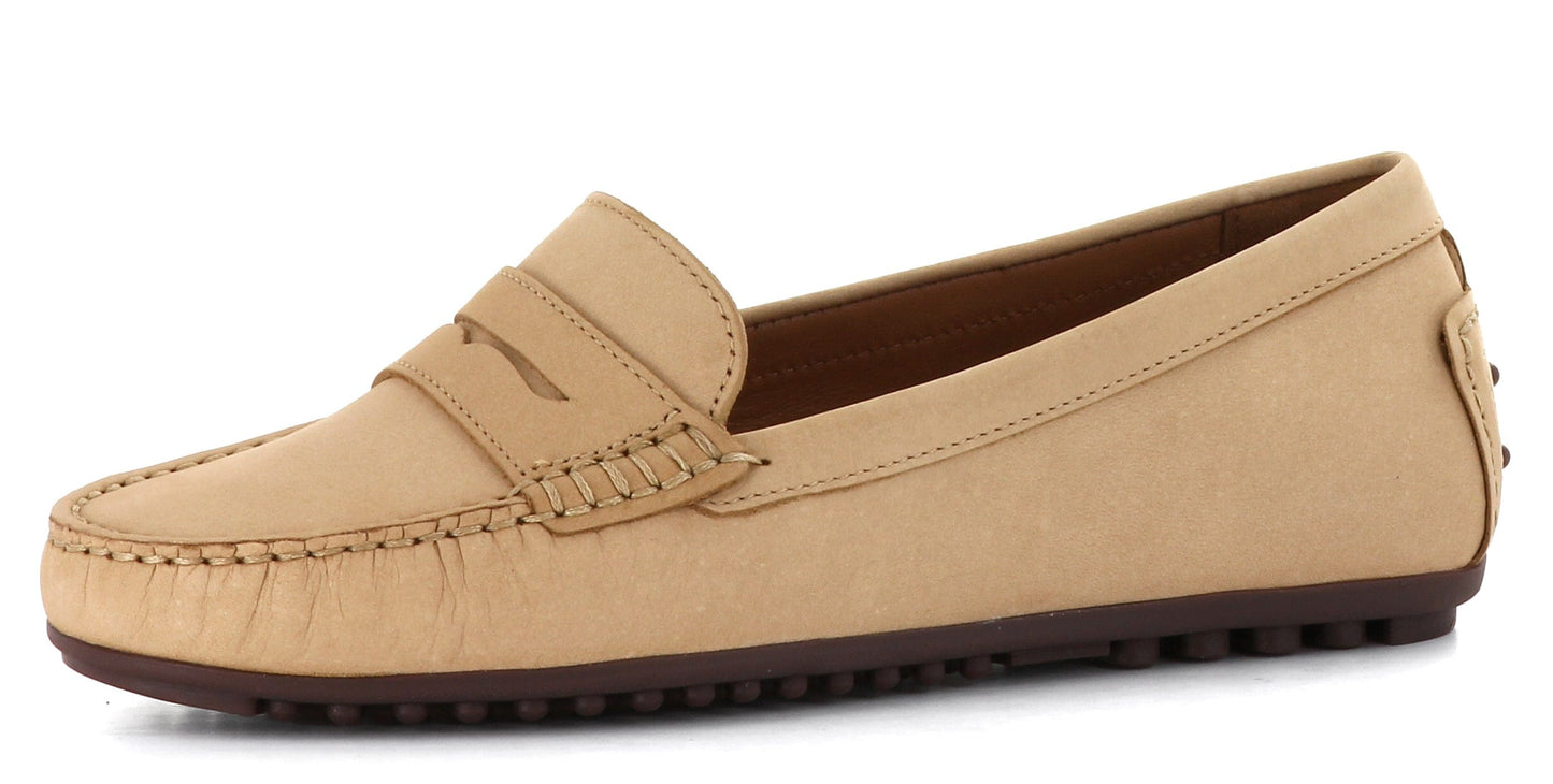 Sapatos Casual Mokkasiner Ally mokkasin Sand Sapatos