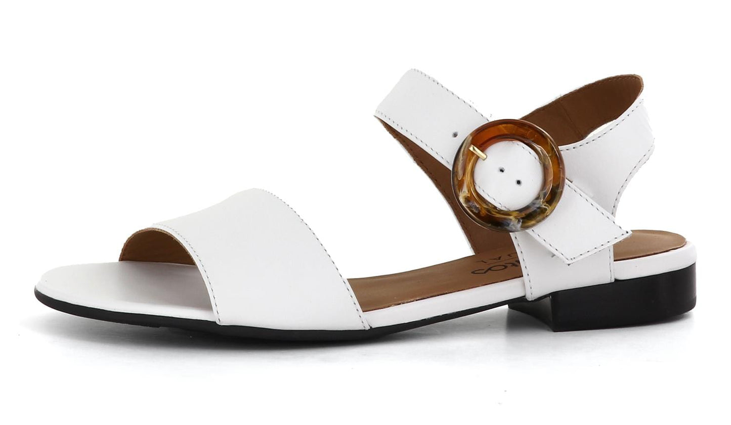 Sapatos Casual Mokkasiner Nema sandal Hvit Sapatos