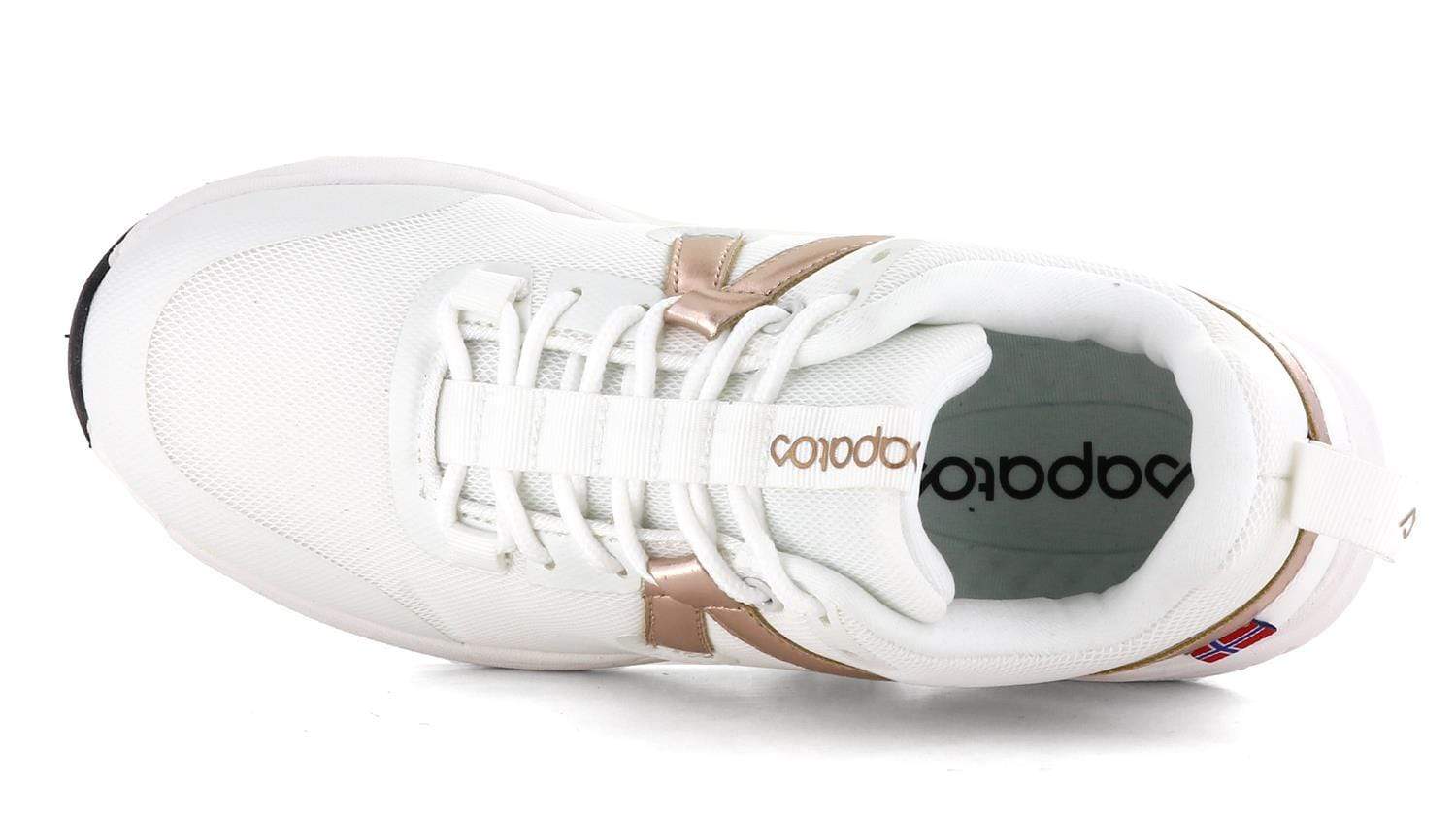 Sapatos Casual Sneakers OSLO 2 sneaker Hvit Sapatos