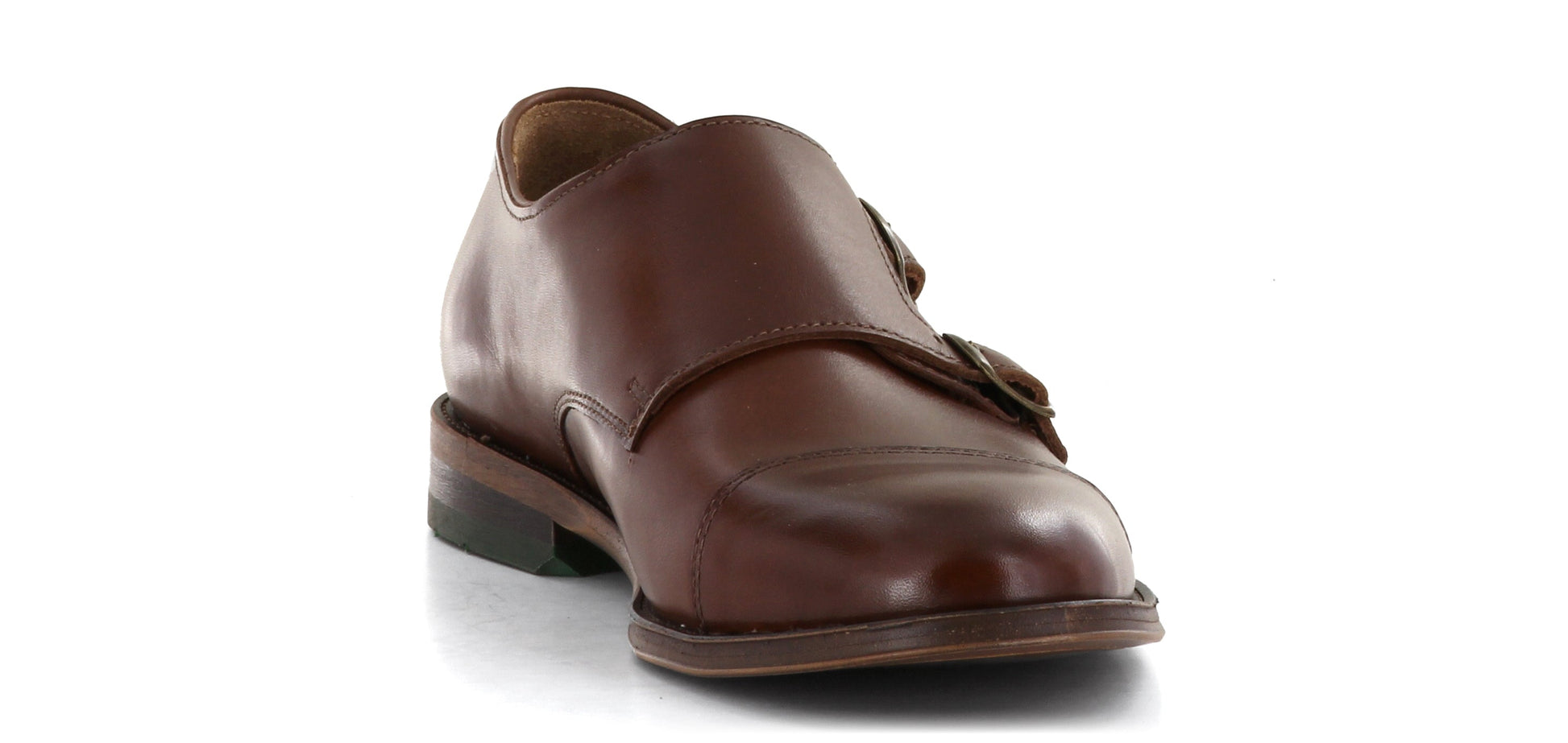 Sapatos Dressko Carl monkstrap Cognac