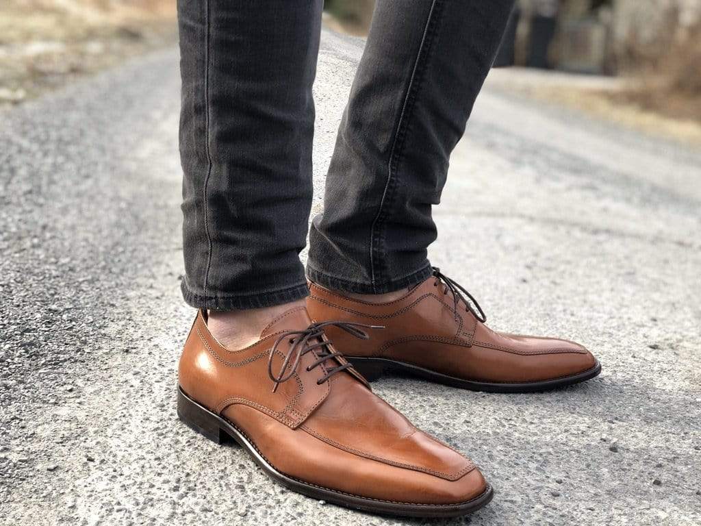 Mens cognac clearance dress boots