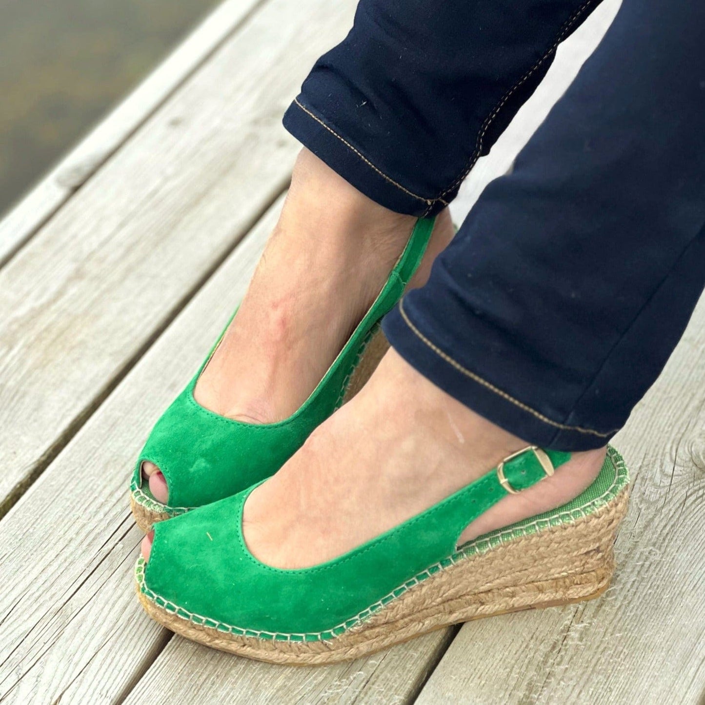Sapatos Espadrillos Claudia espadrillos Grønn