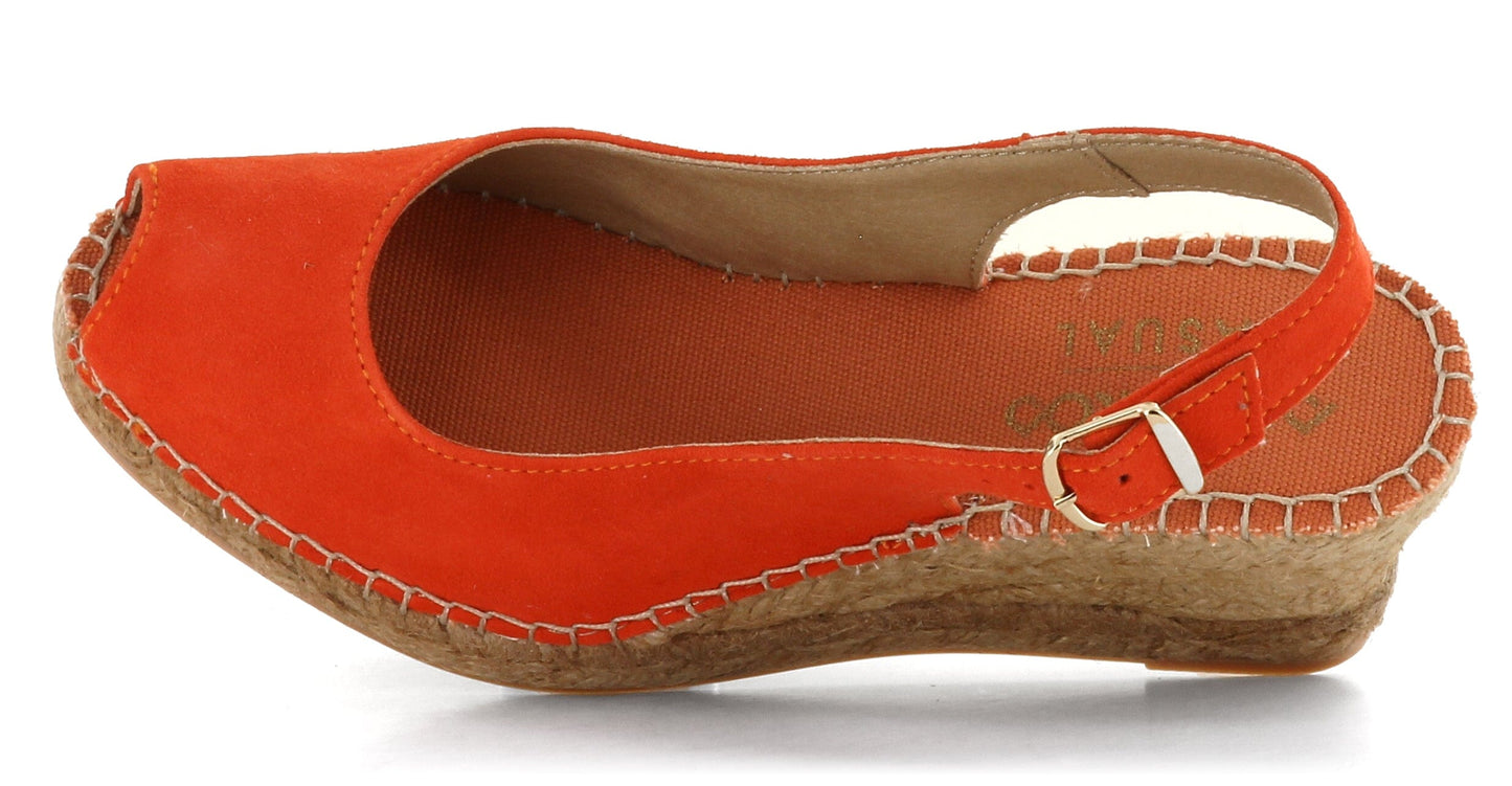 Sapatos Espadrillos Claudia espadrillos Orange