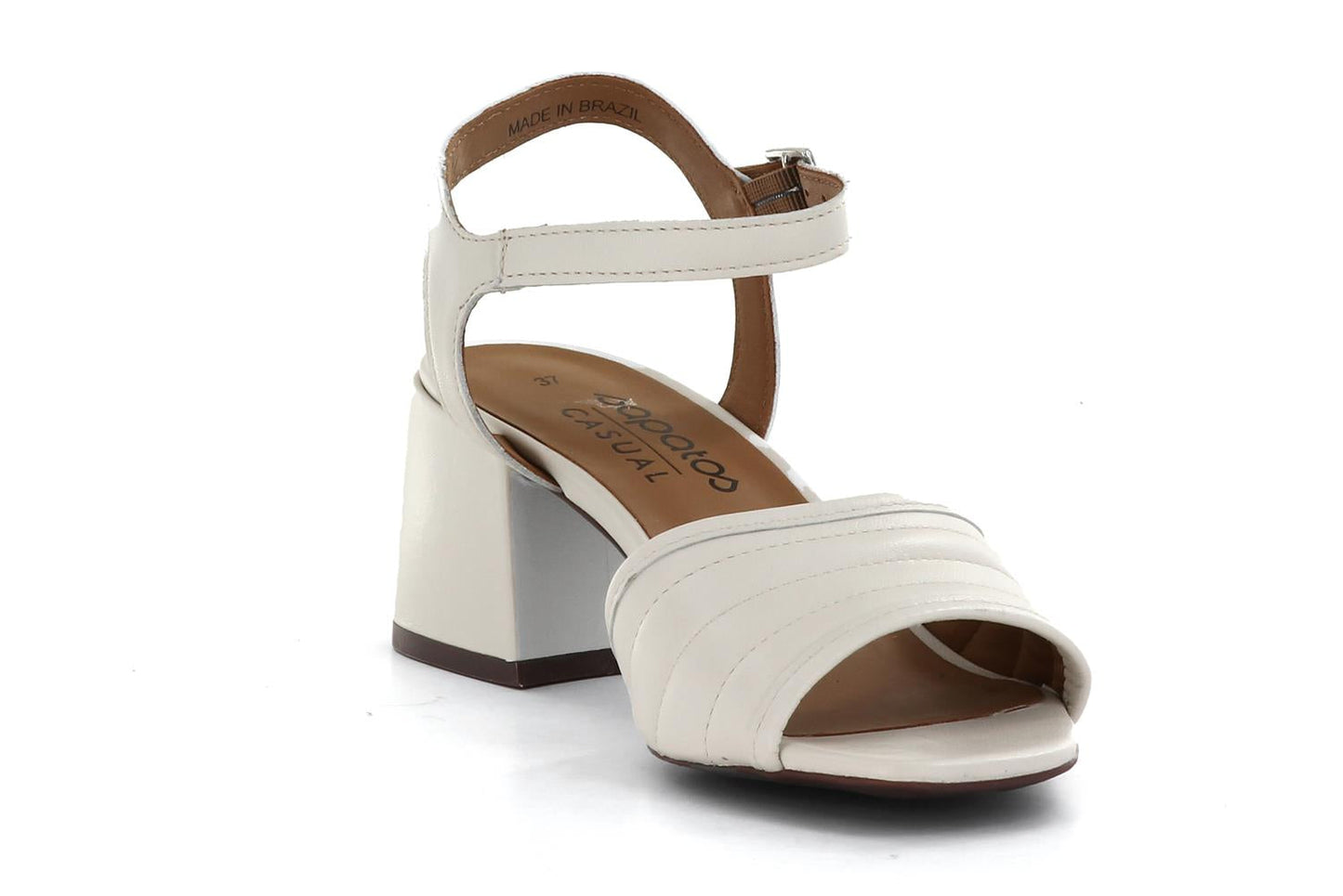 Sapatos W Mokkasiner Pisa sandal Offwhite Sapatos