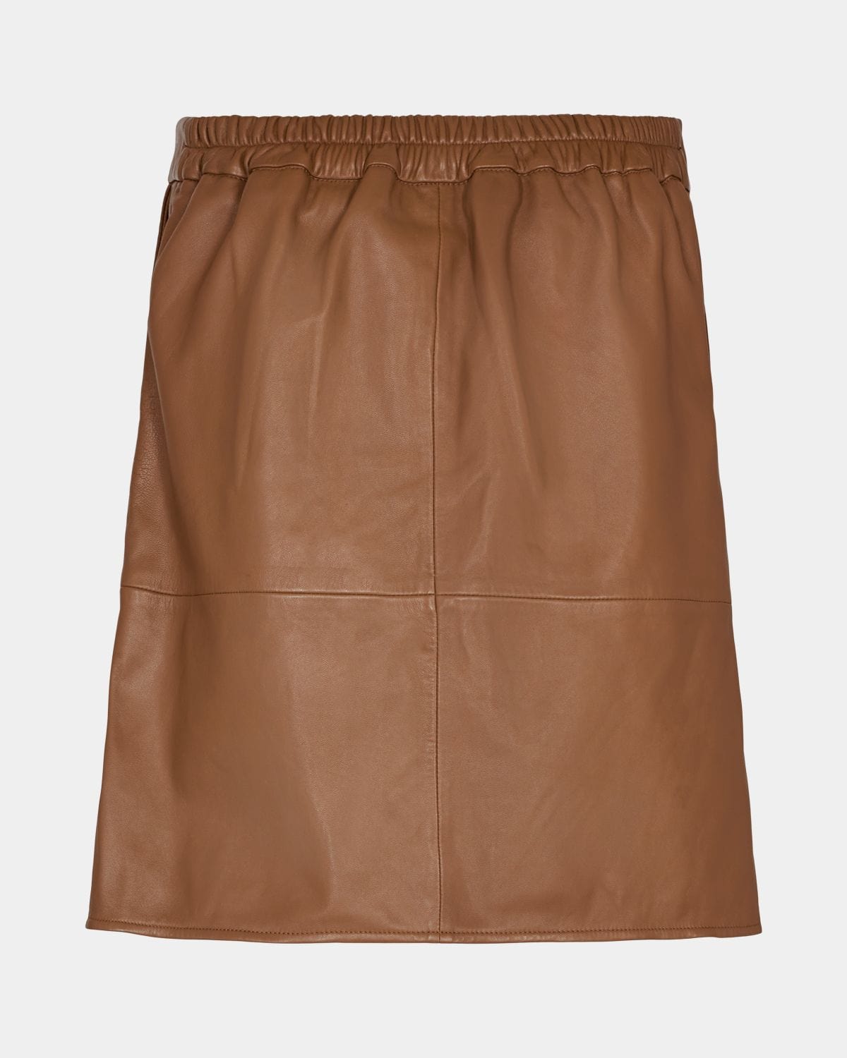 Sofie Schnoor Skjørt Leather Skirt Cognac Sapatos